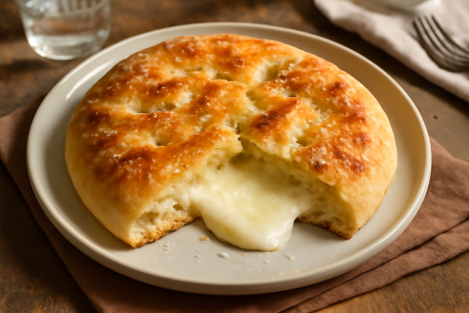 Schiacciata col formaggio