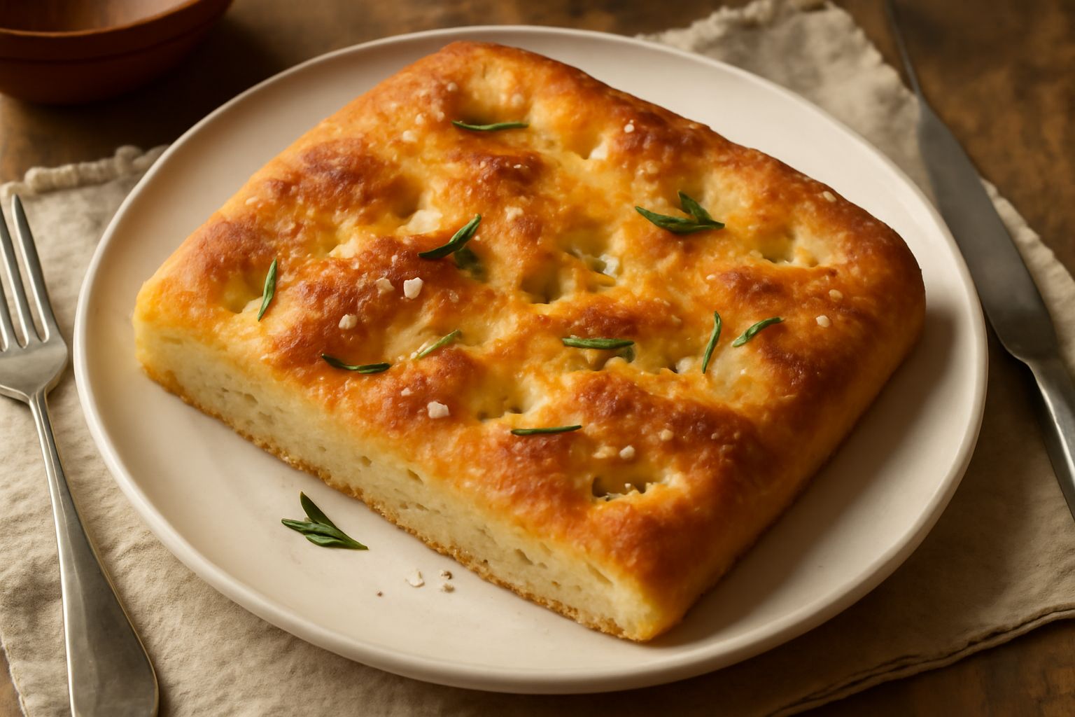 Schiacciata con l'olio