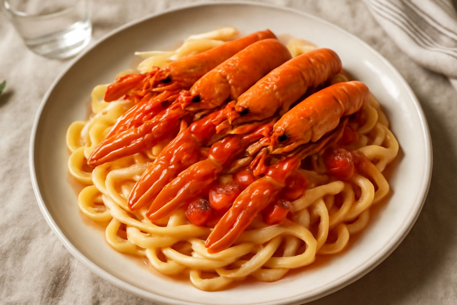 Scialatielli agli scampi