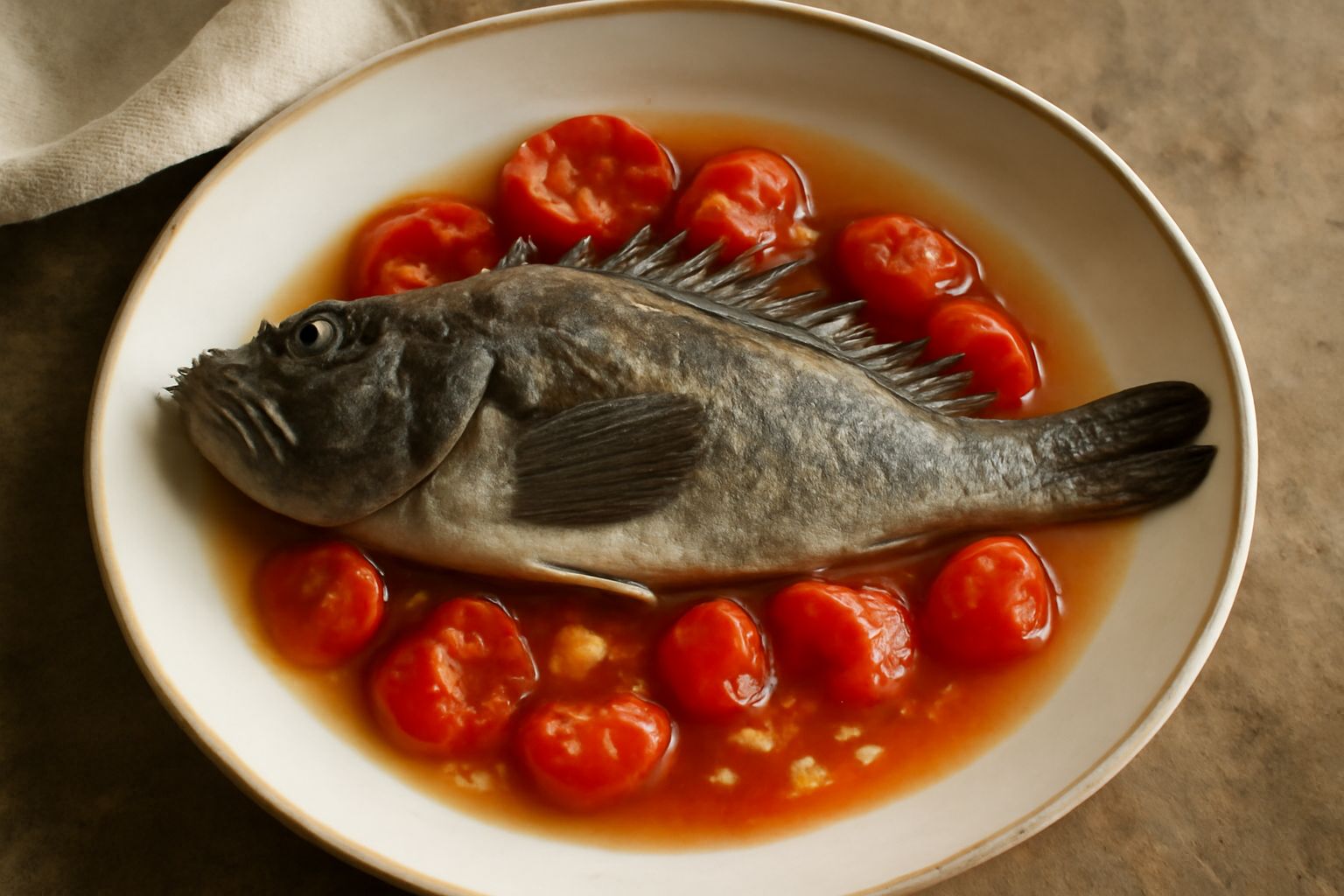 Scorfano all'acqua pazza