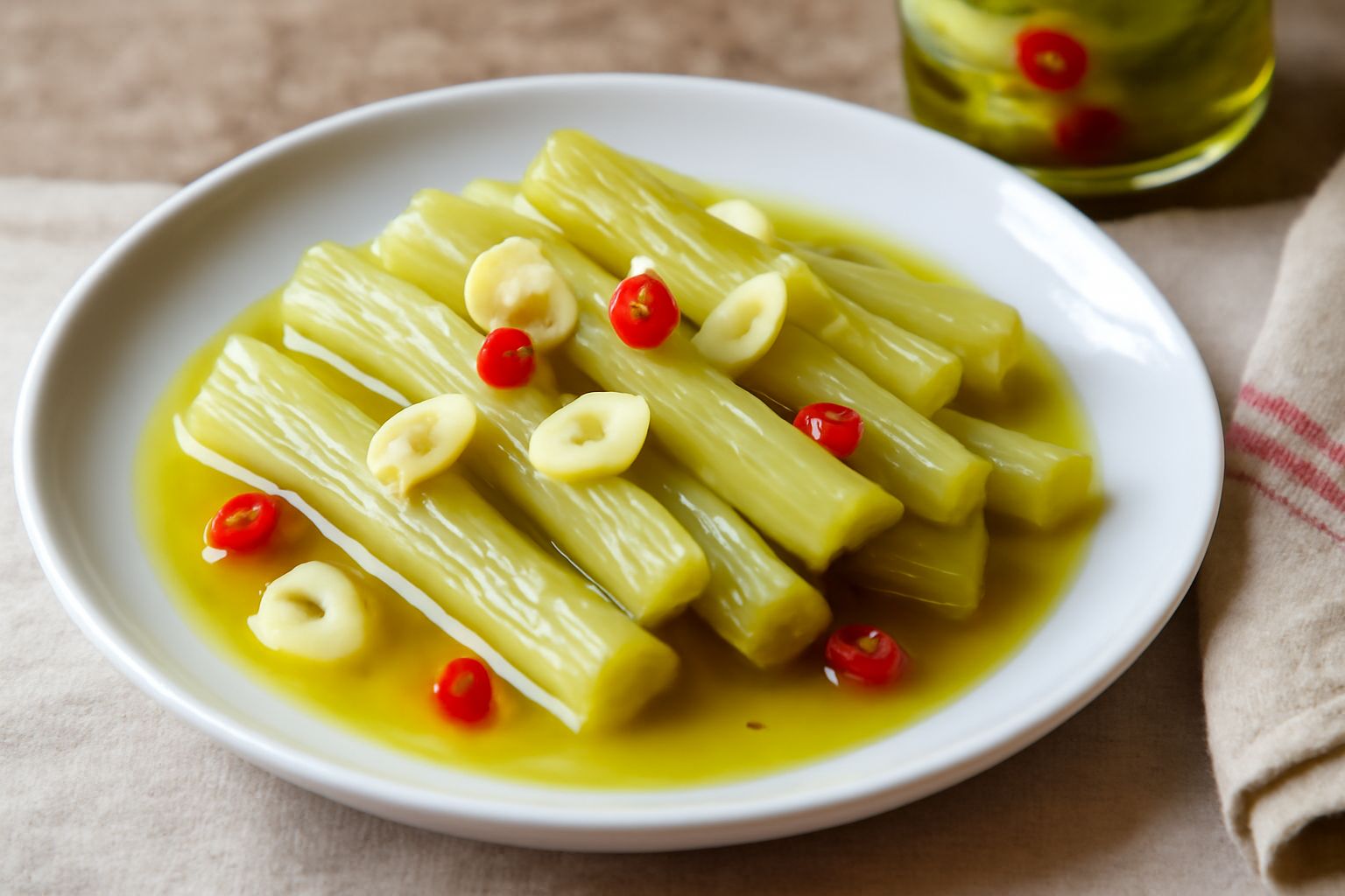 Sedano sott'olio