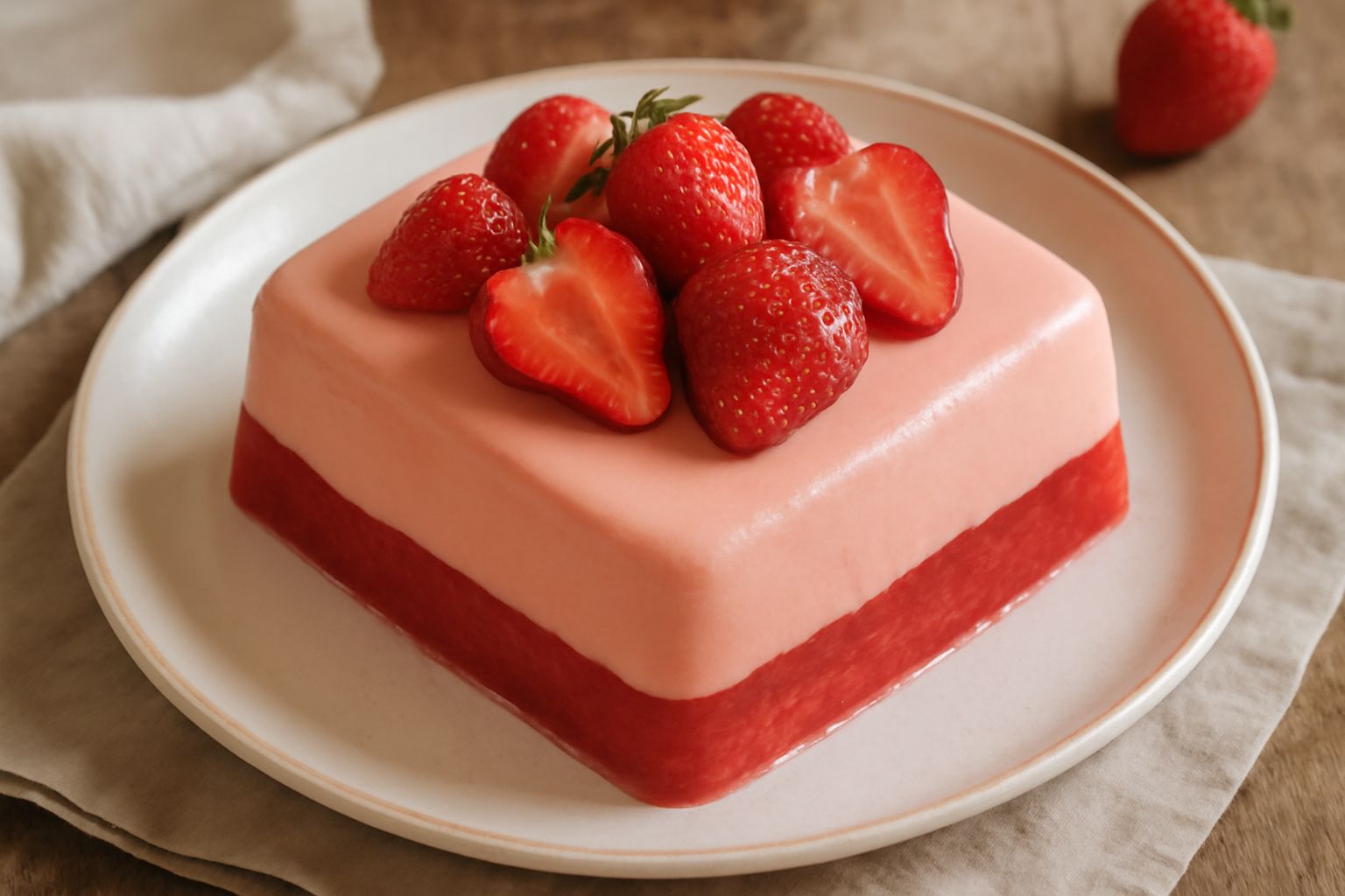 Semifreddo alle fragole