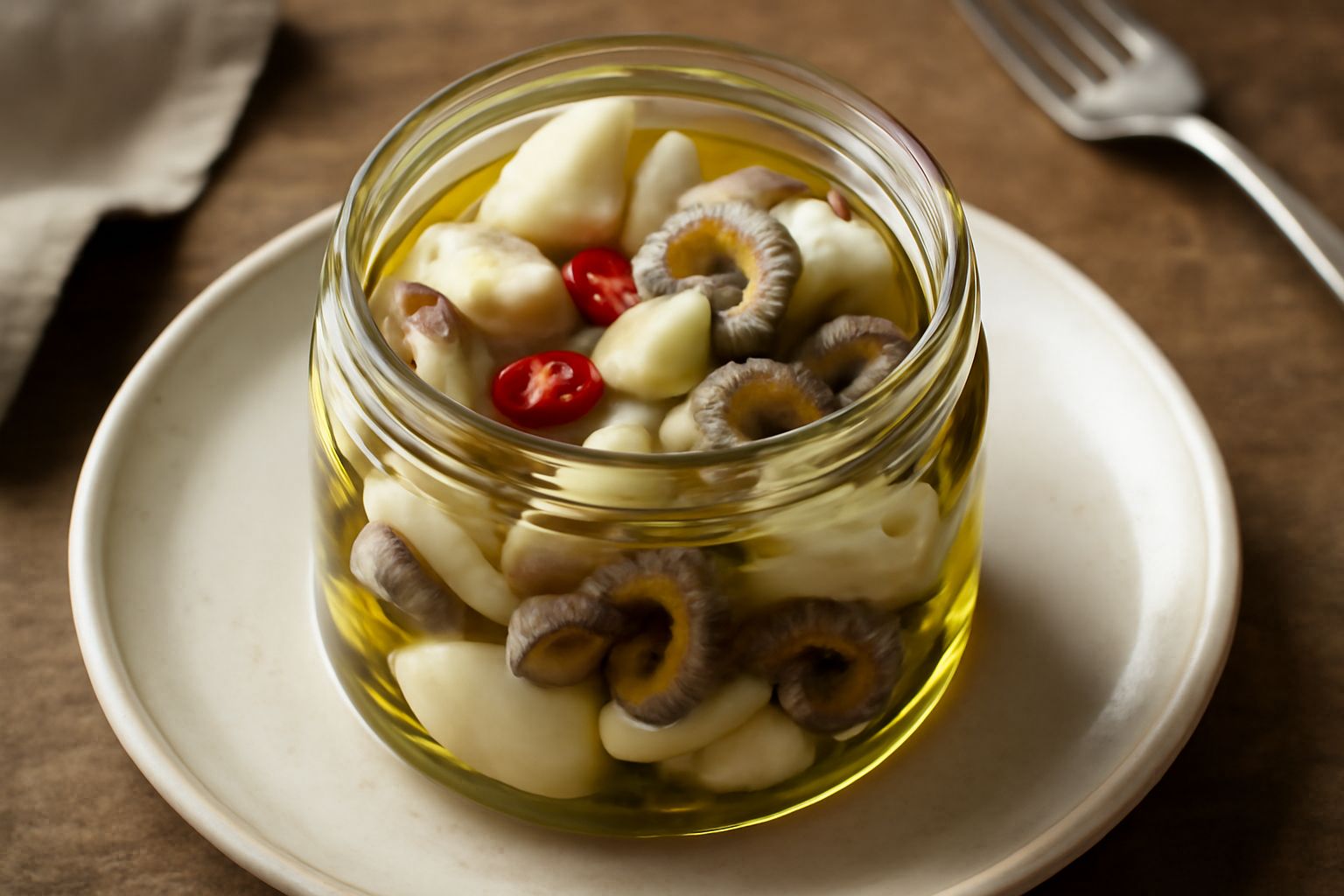 Seppia sott'olio