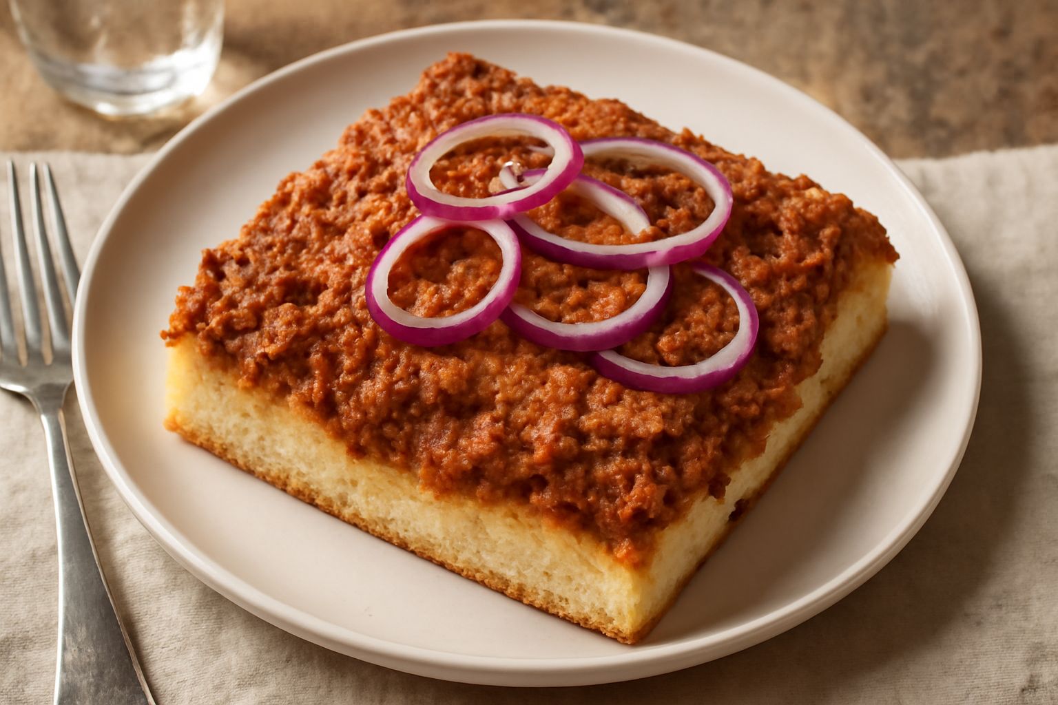 Sfincione al ragù