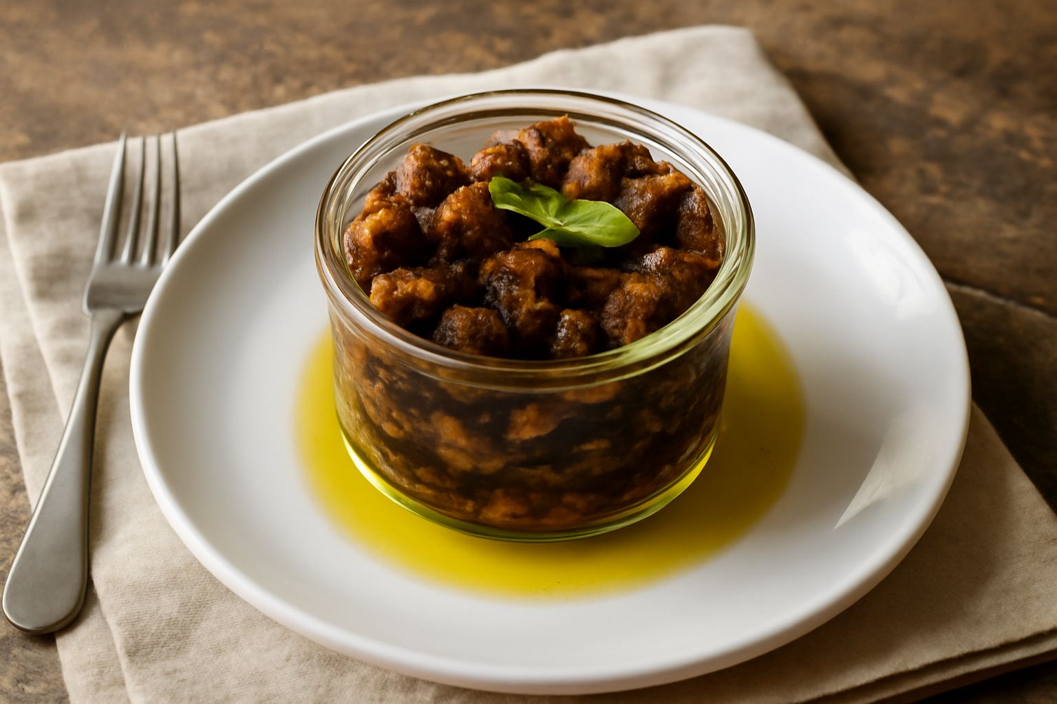 Sfincione sott'olio