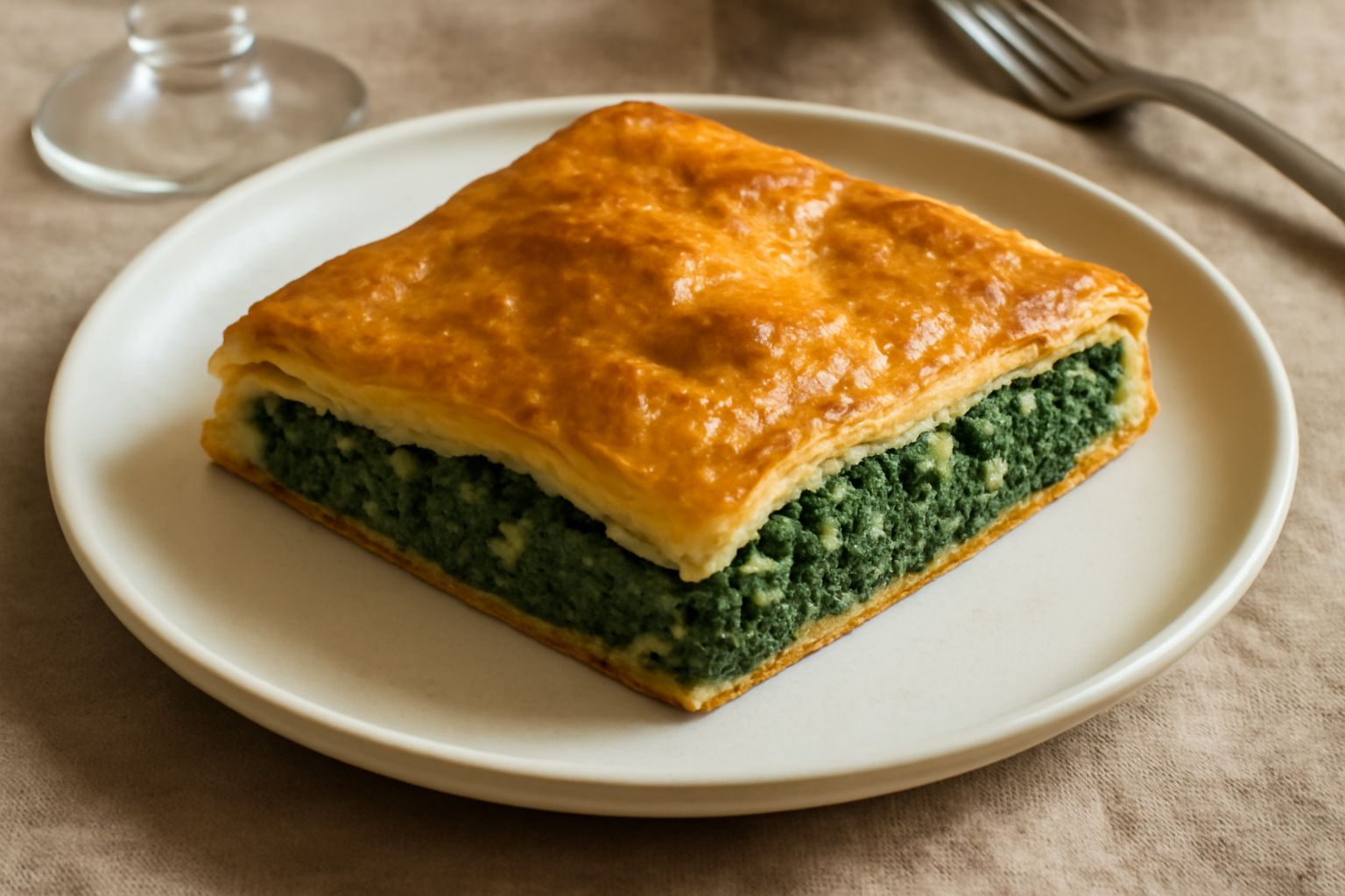 Sfoglia con ripieno di erbette