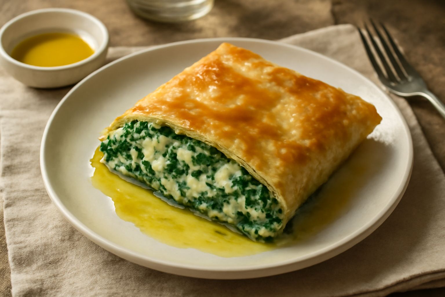 Sfoglia di ricotta e verdure