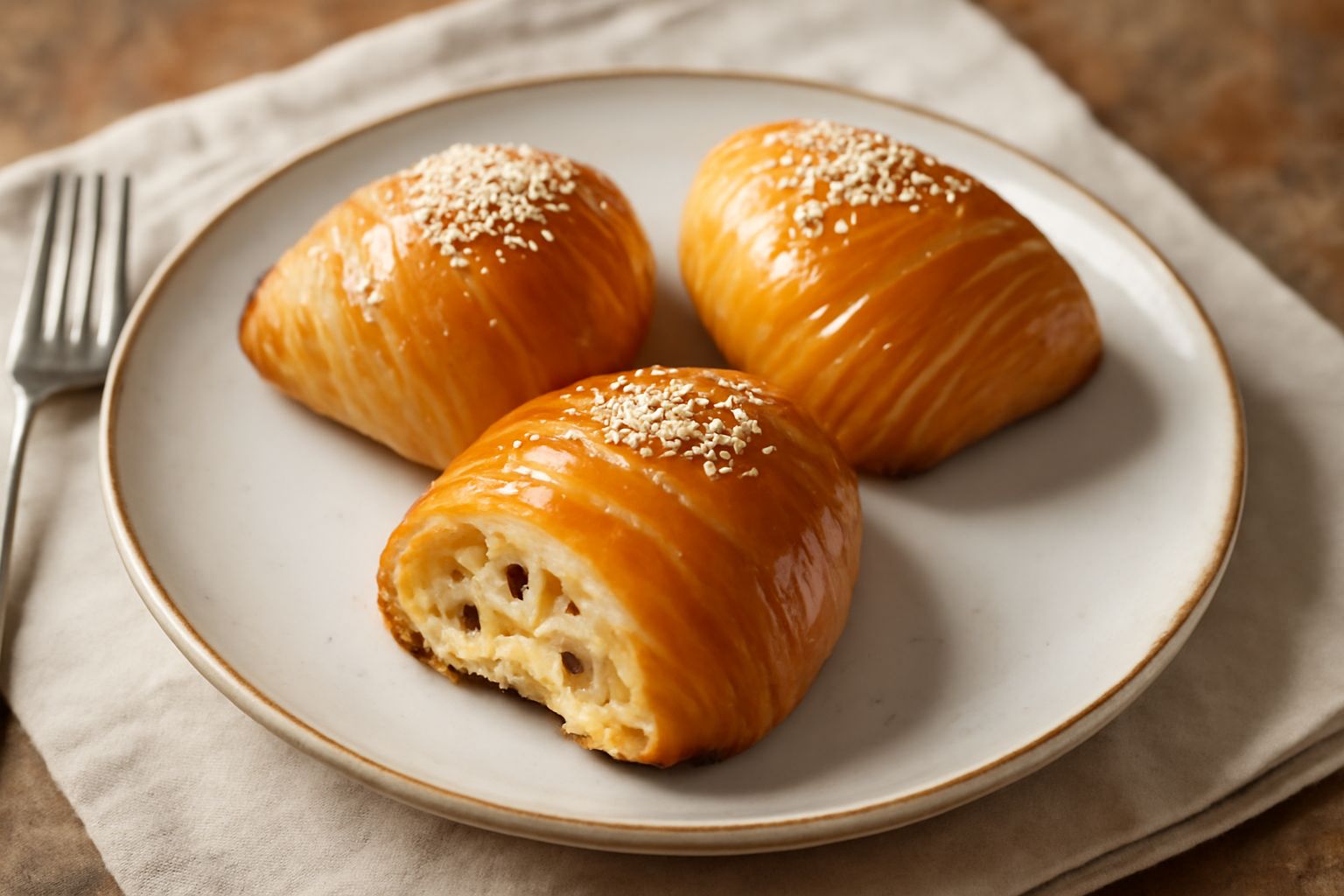 Sfogliatelle all'impasto