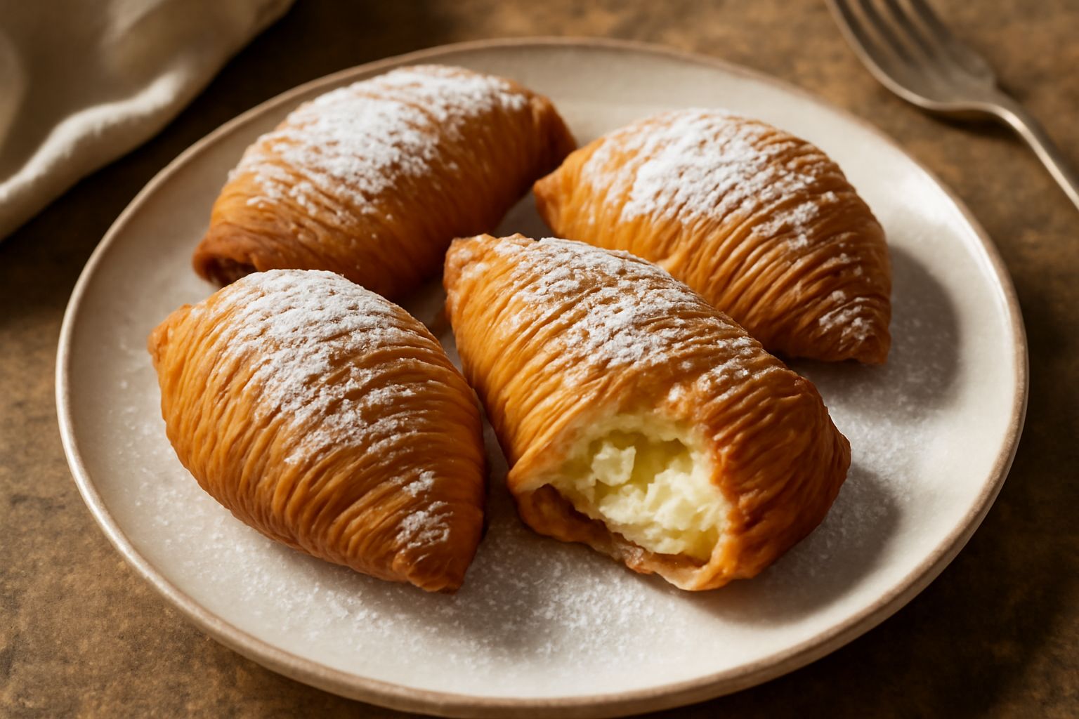 Sfogliatelle fritte