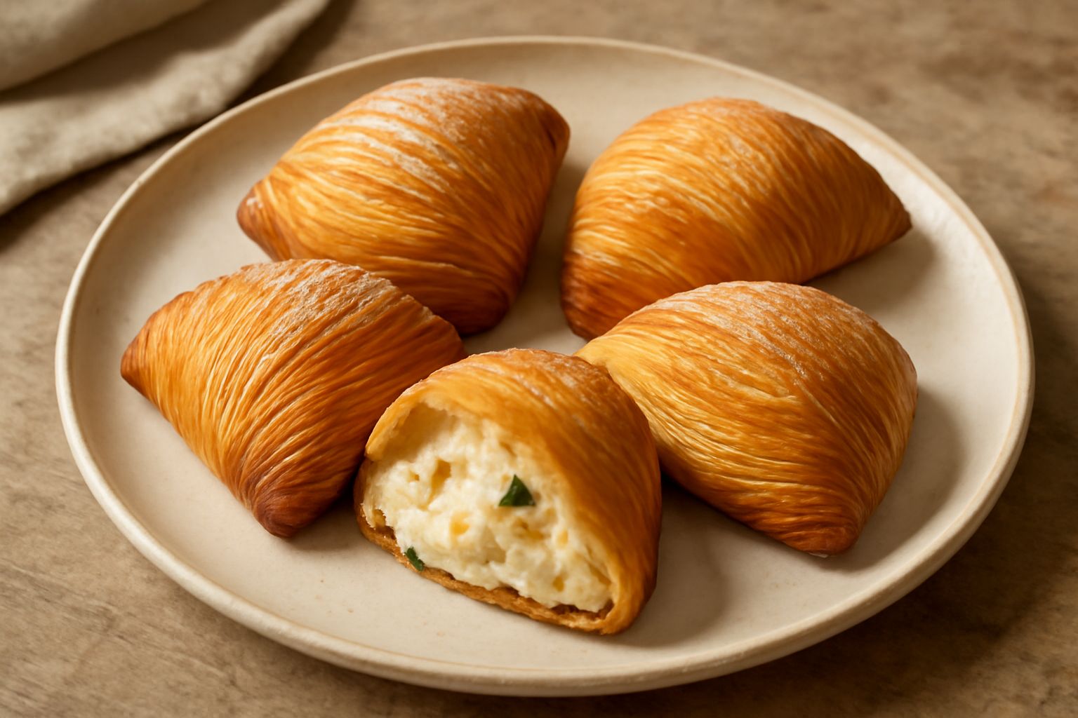 Sfogliatelle rigate