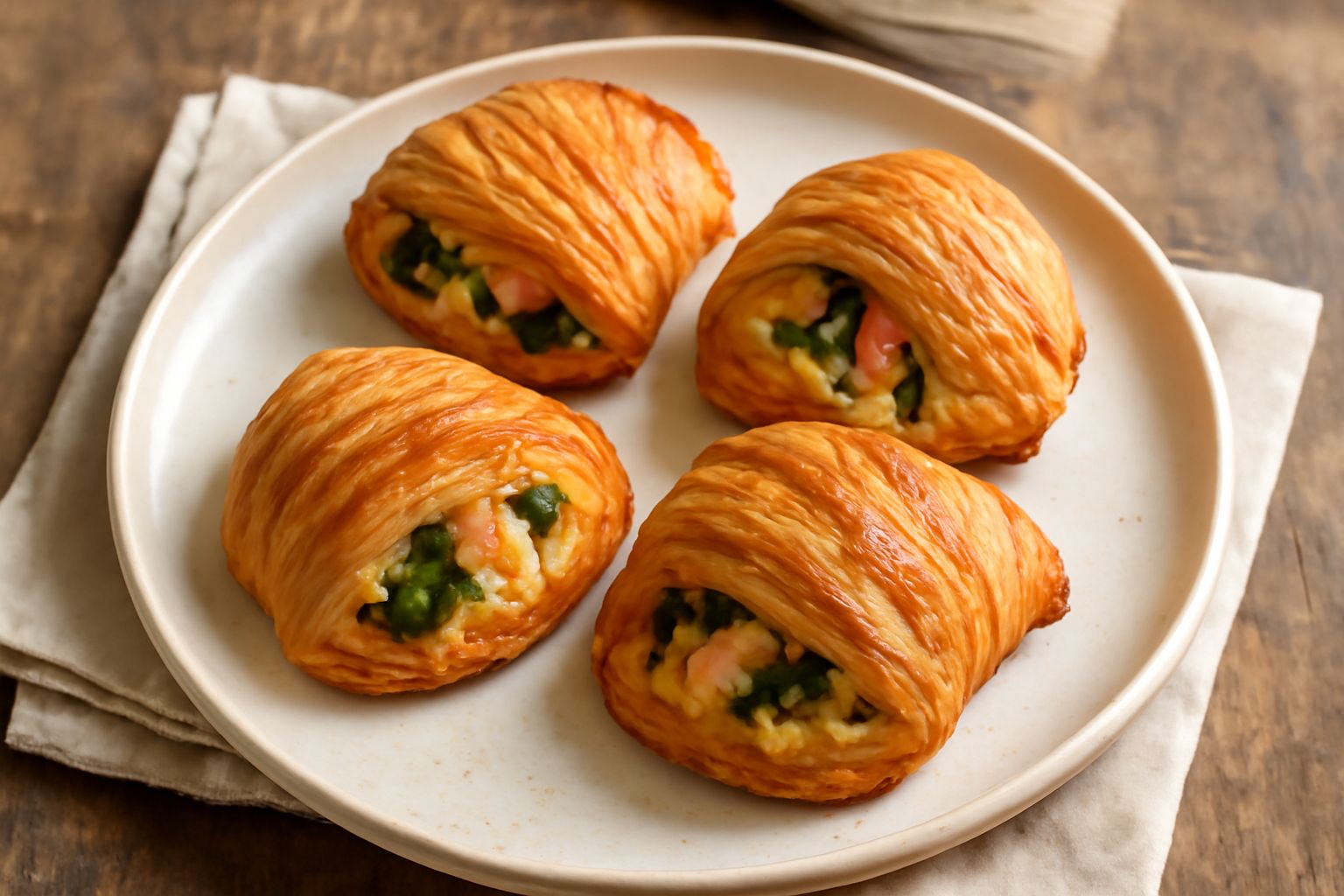 Sfogliatelle salate: la ricetta della sfoglia croccante ripiena di formaggi e verdure
