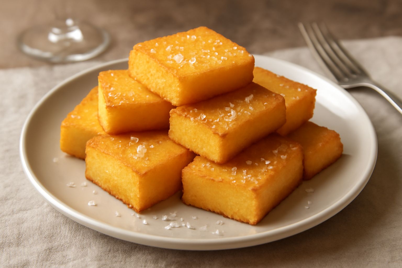 Sgagliozze: polenta fritta che crocchia e nutre con il suo amido nutriente