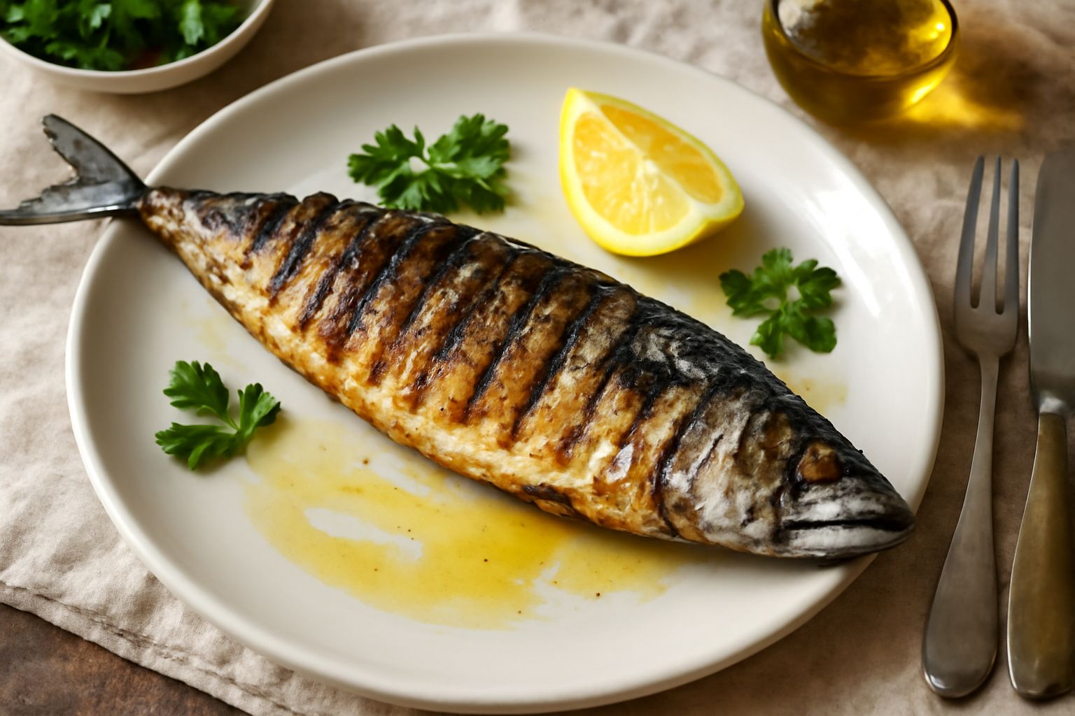 Sgombro grigliato