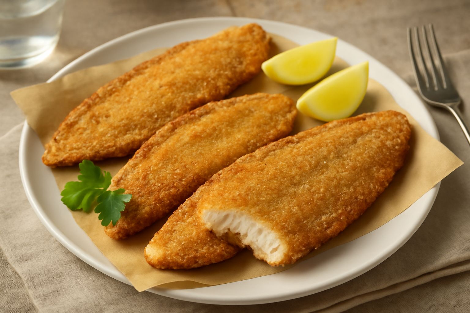 Sogliole fritte