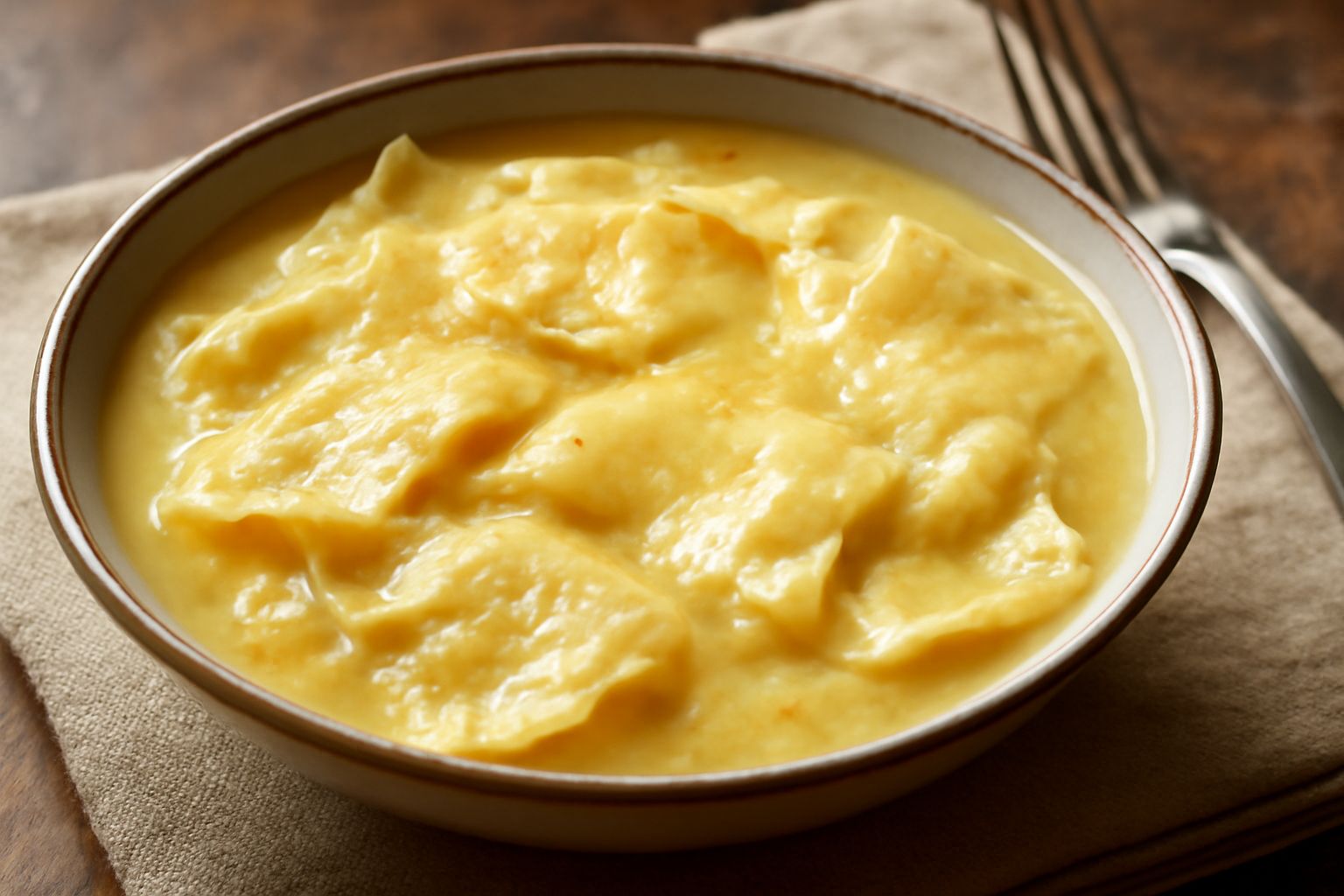 Sopa cun casu vivu