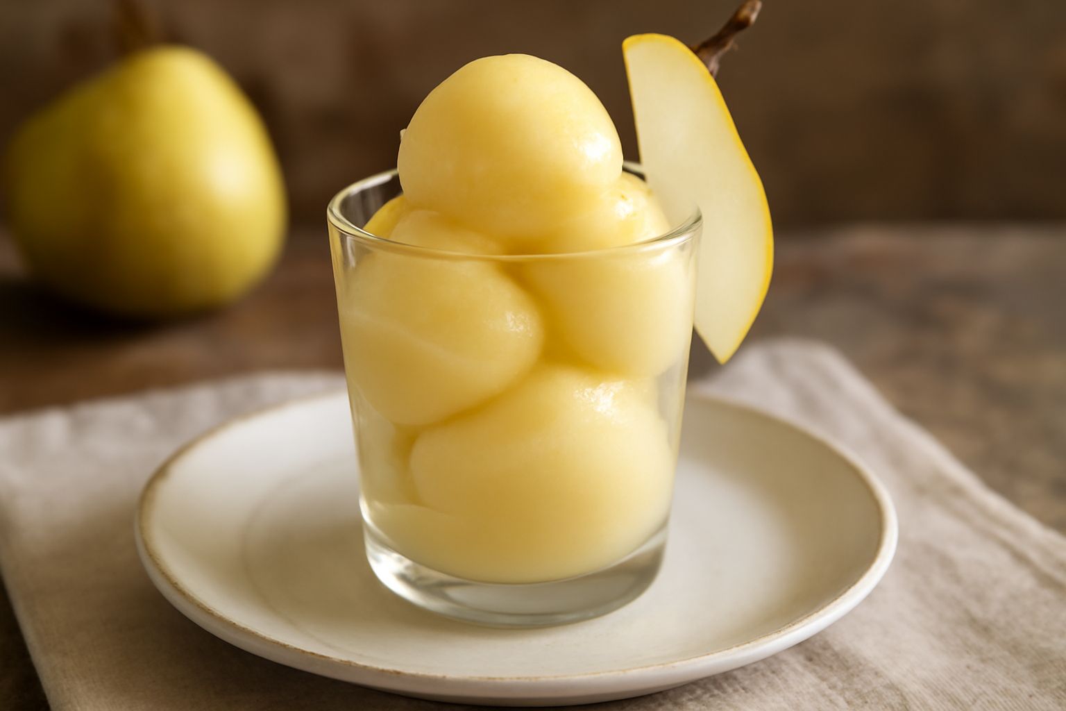Sorbet di pera