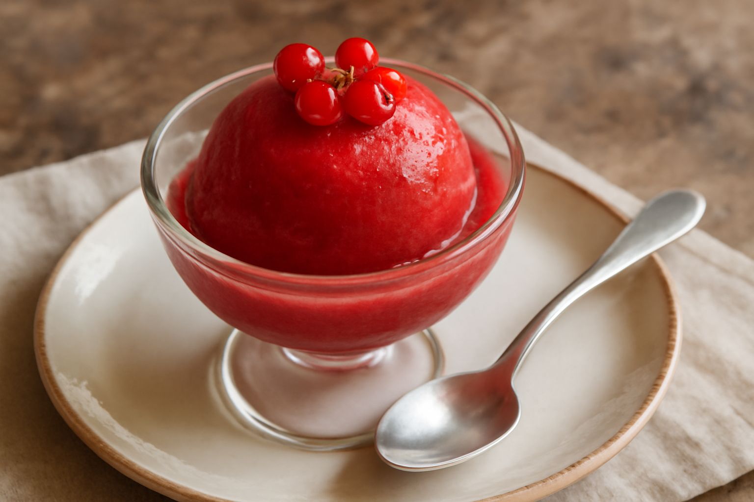 Sorbet di ribes