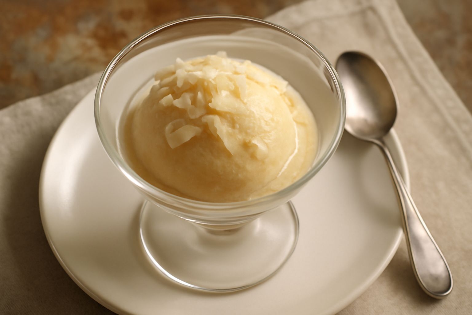 Sorbetto al Parmigiano