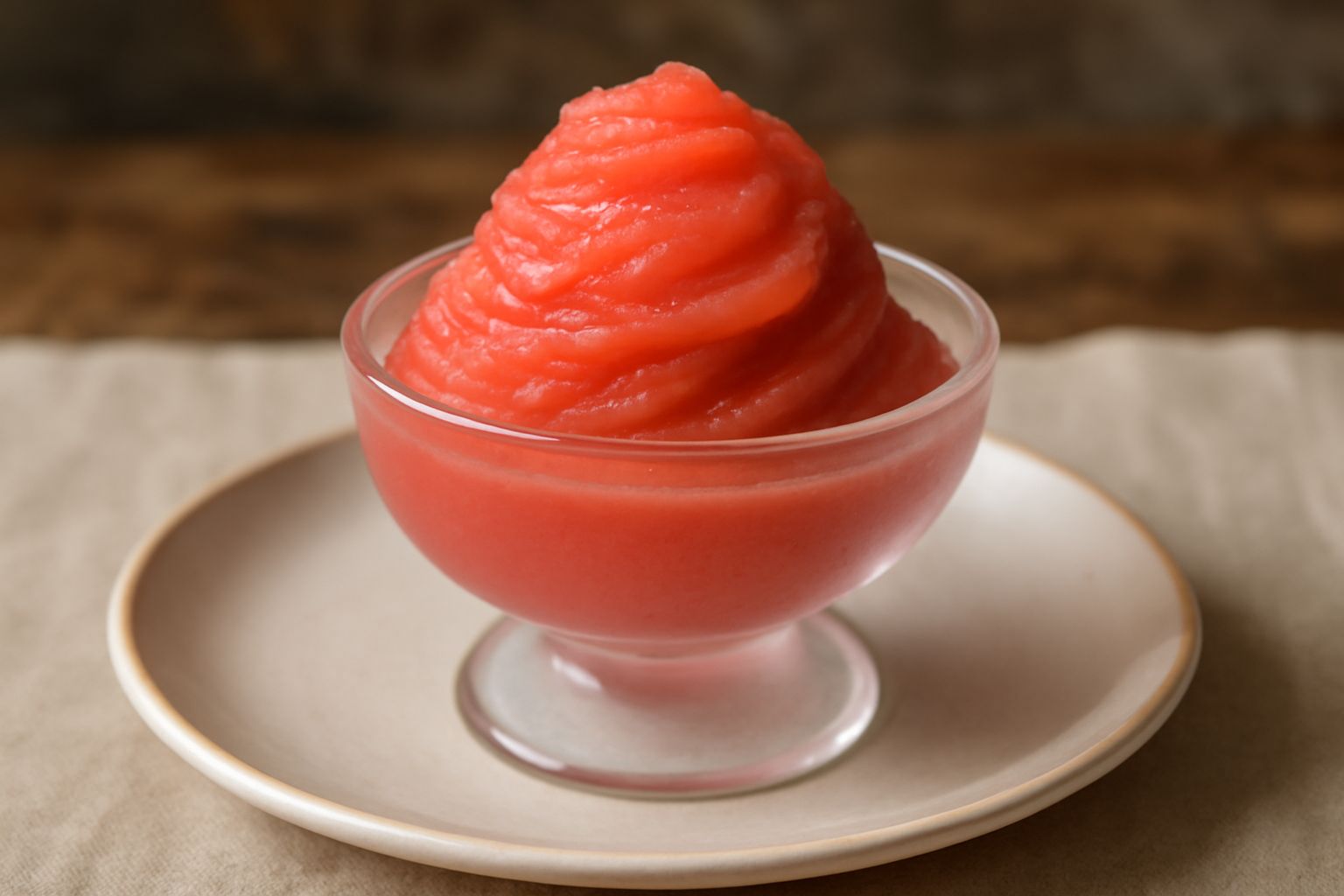 Sorbetto di fico d'india