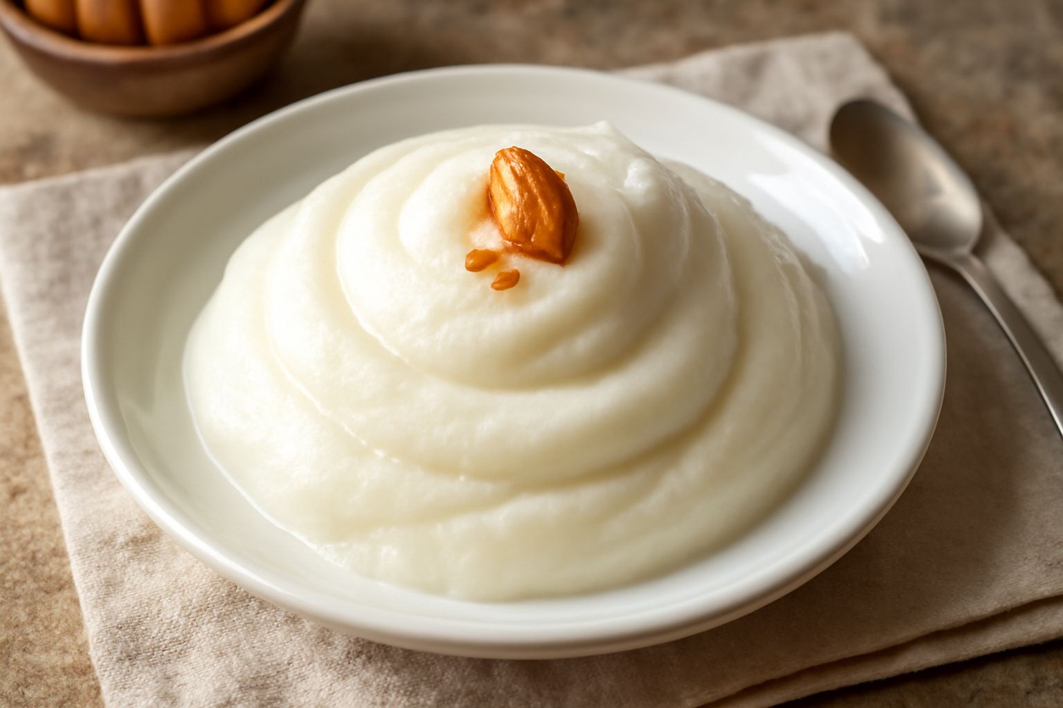 Sorbetto di mandorla