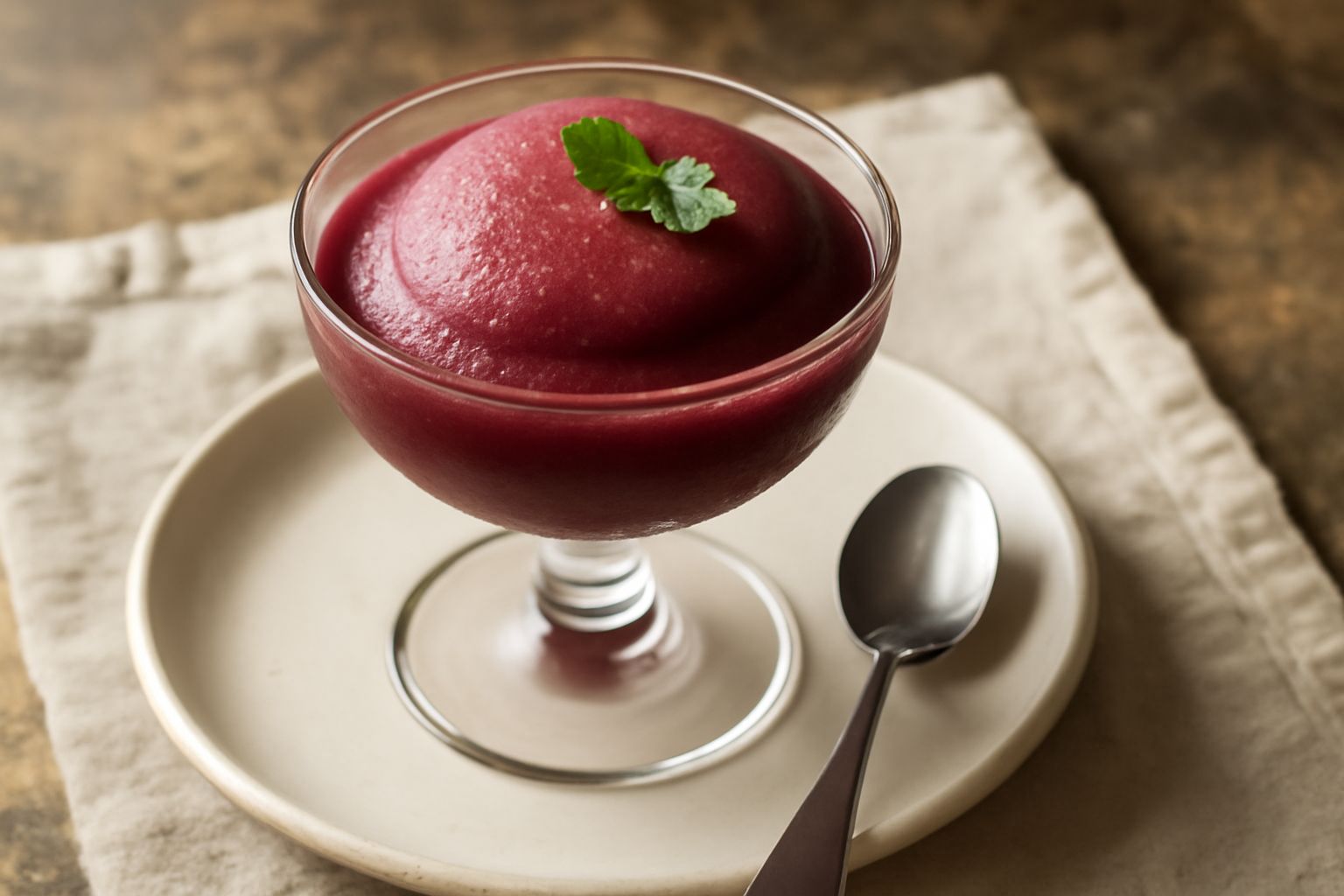 Sorbetto di vino
