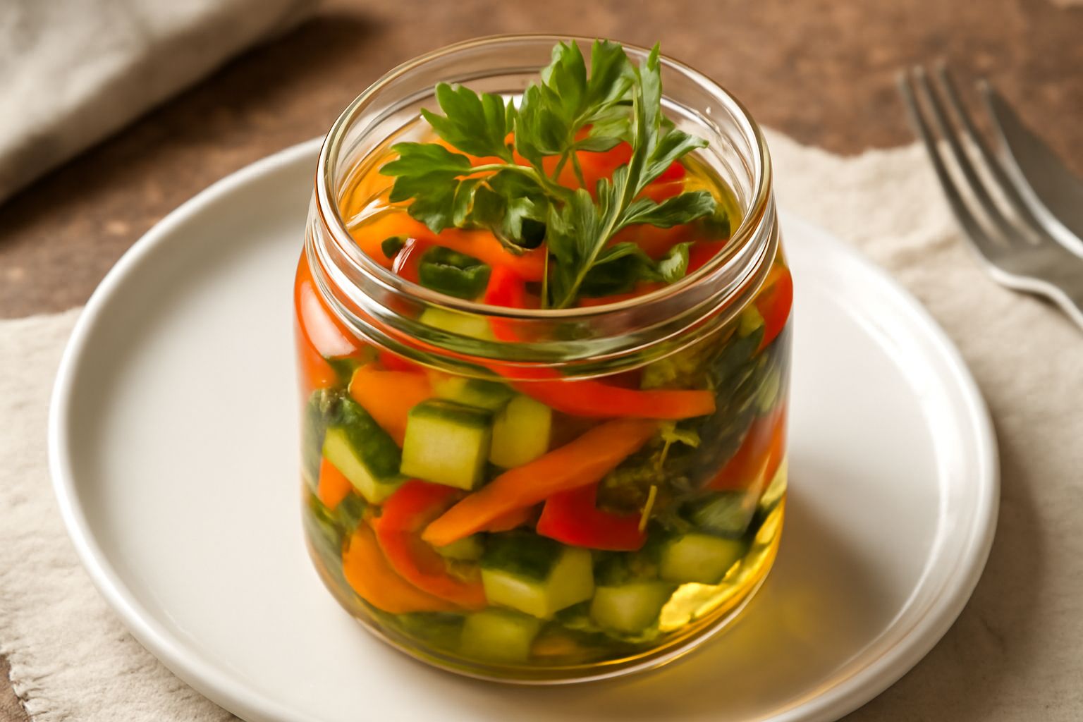 Sottoli misti con erbe aromatiche