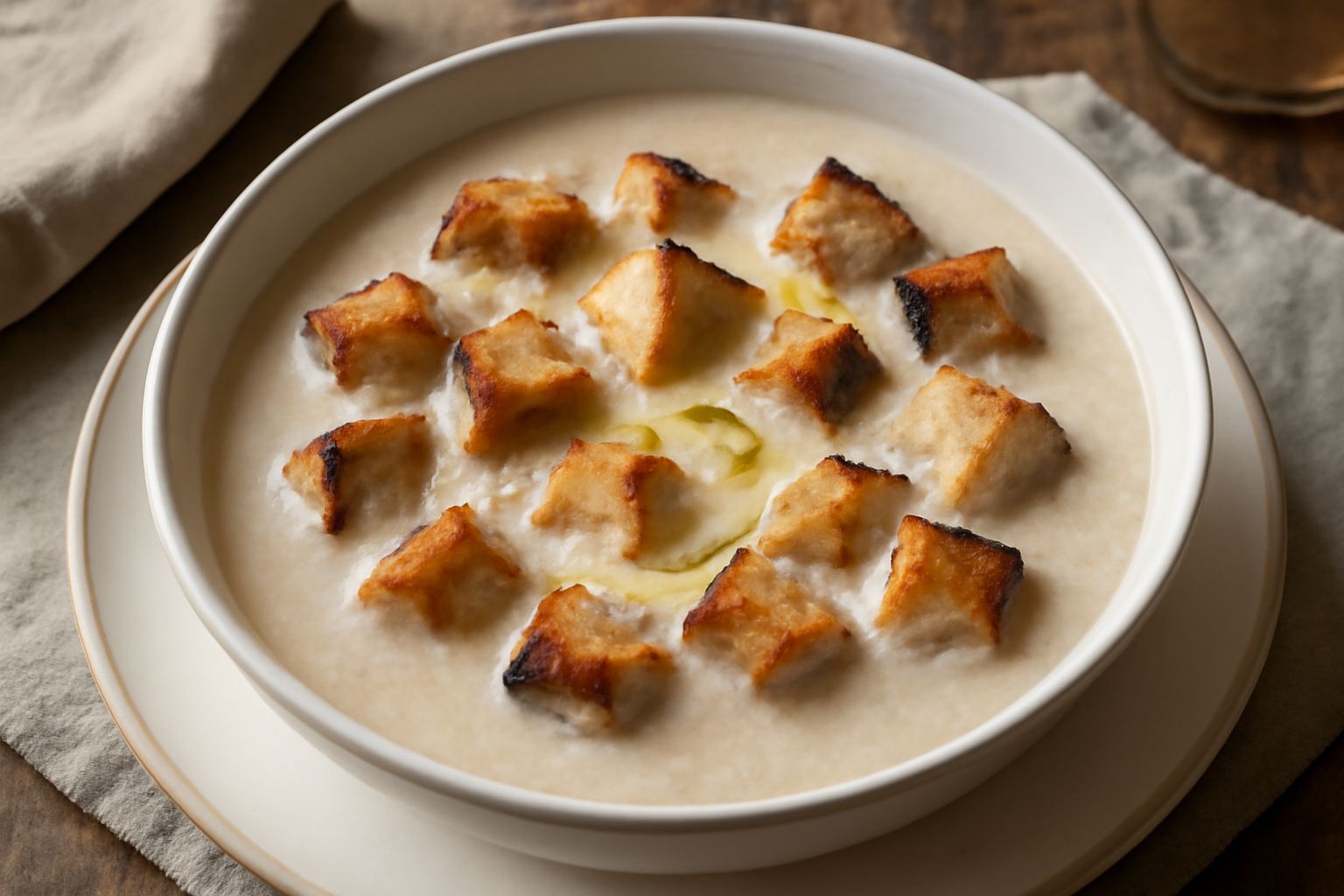 Zuppa di latte e pane