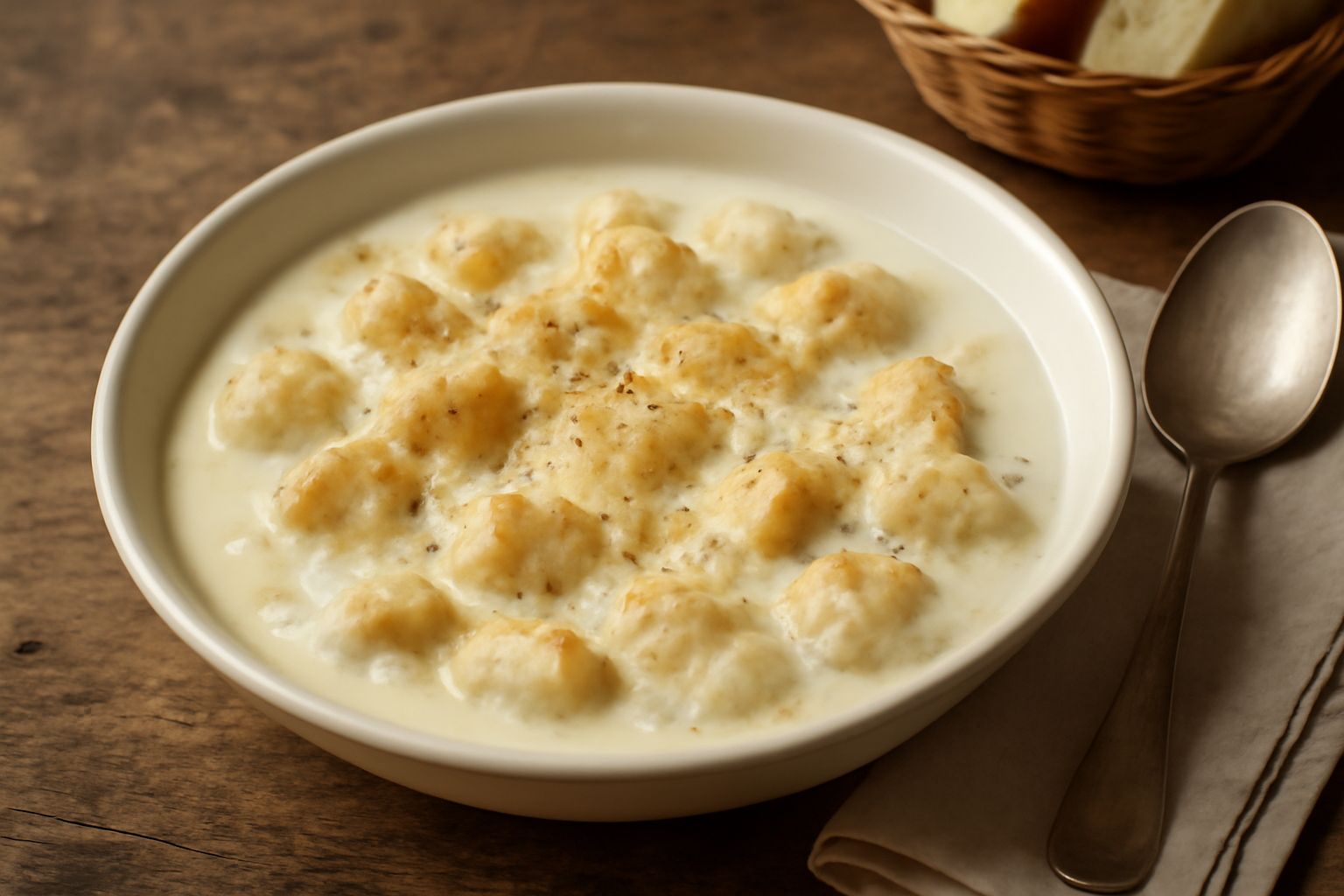 Zuppa di latte e pane