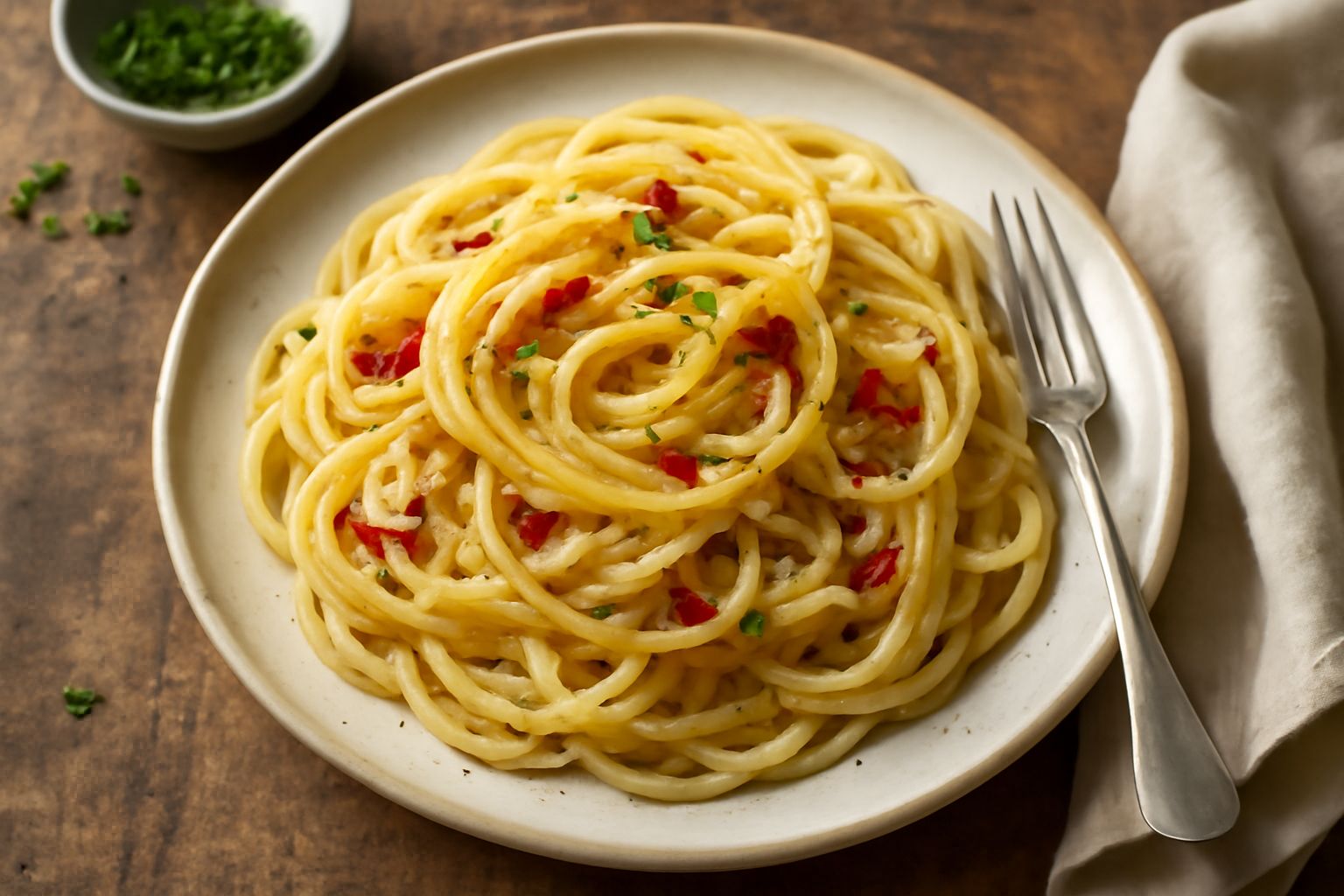 Spaghetti aglio olio e peperoncino: come dorare l'aglio senza bruciarlo