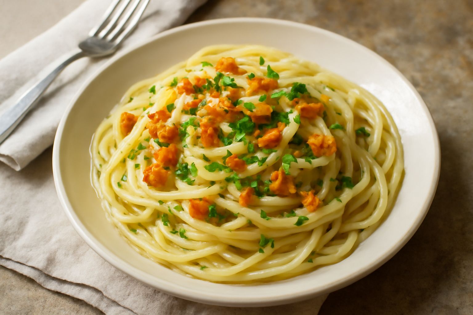 Spaghetti ai ricci di mare