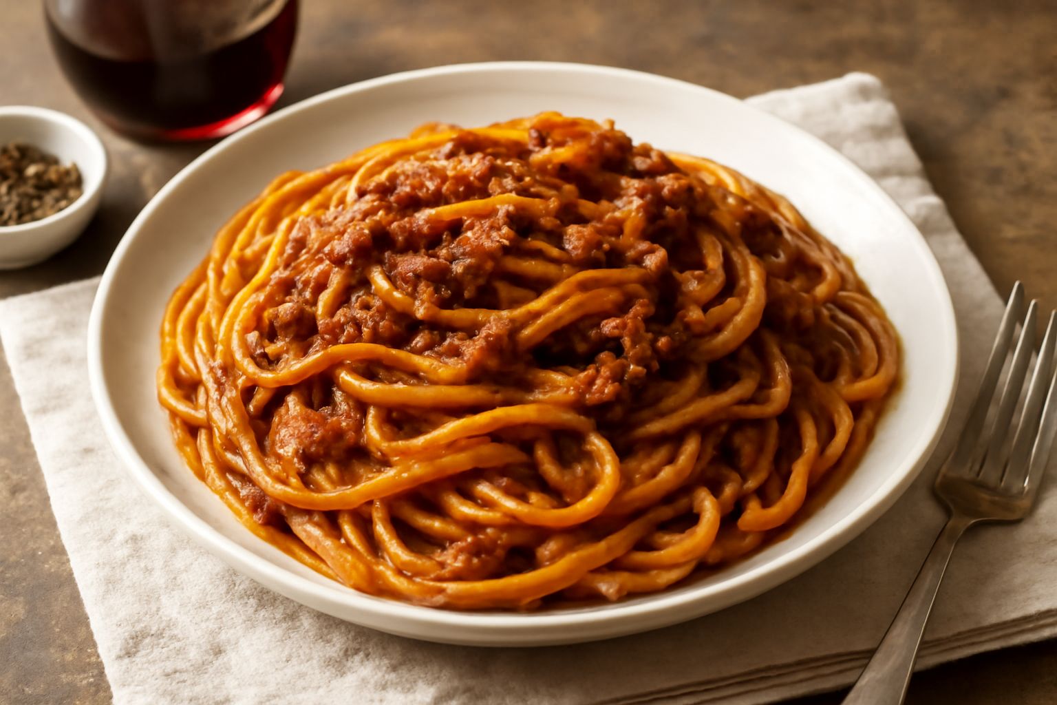 Spaghetti al ragù