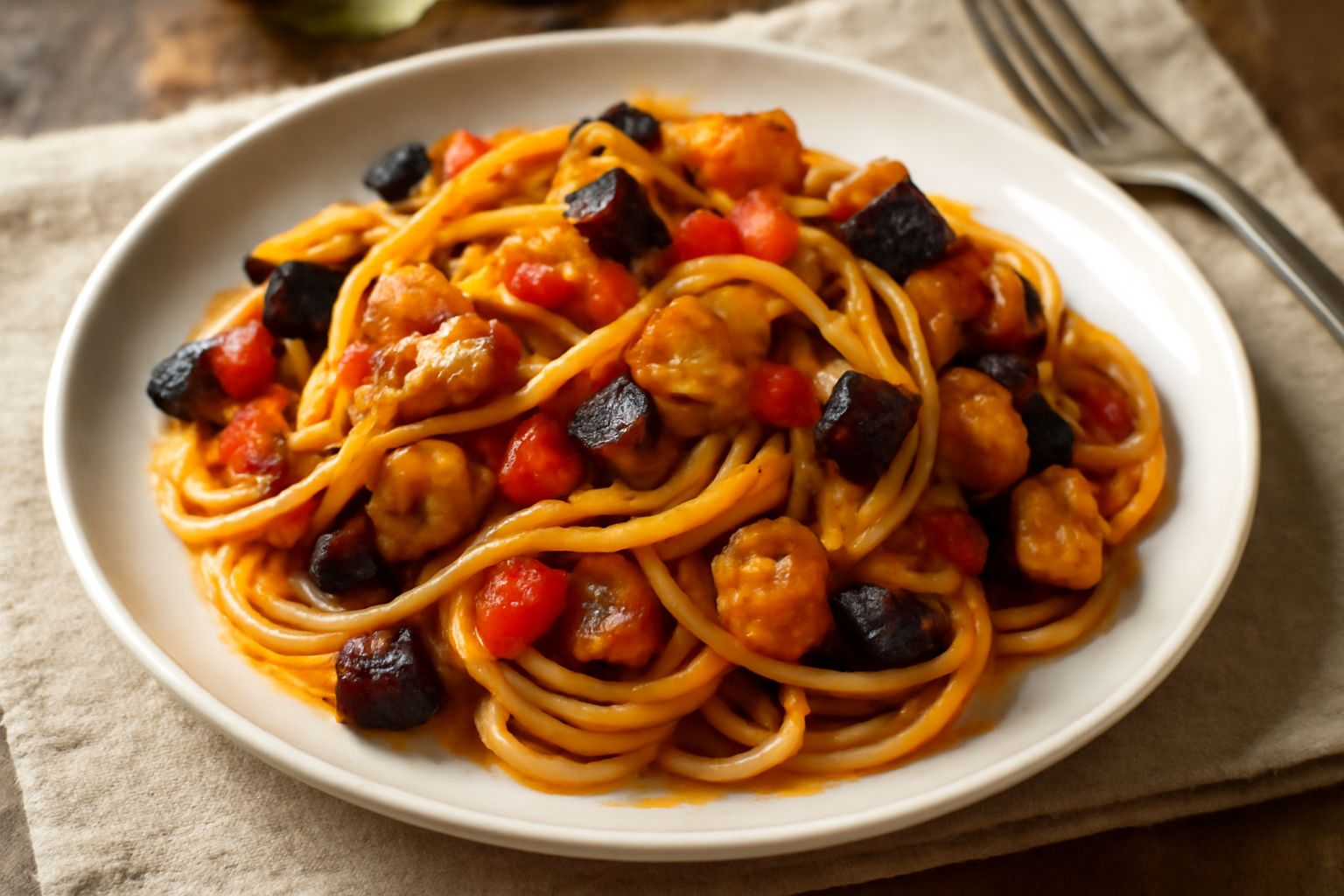 Spaghetti alla neretana