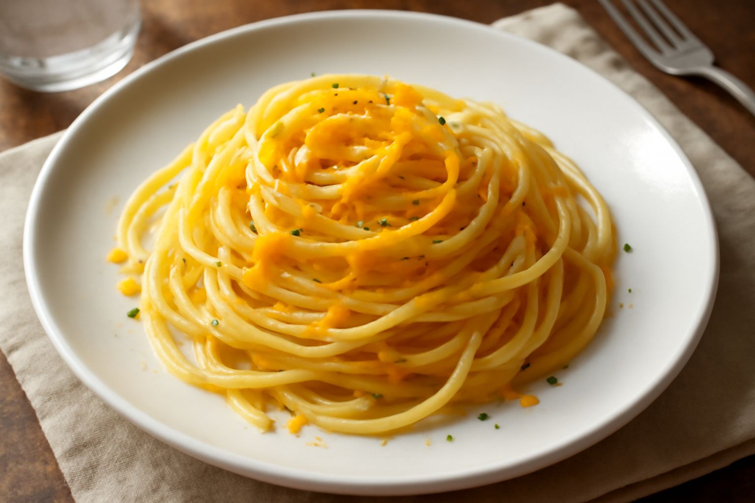 Spaghetti all'arancia