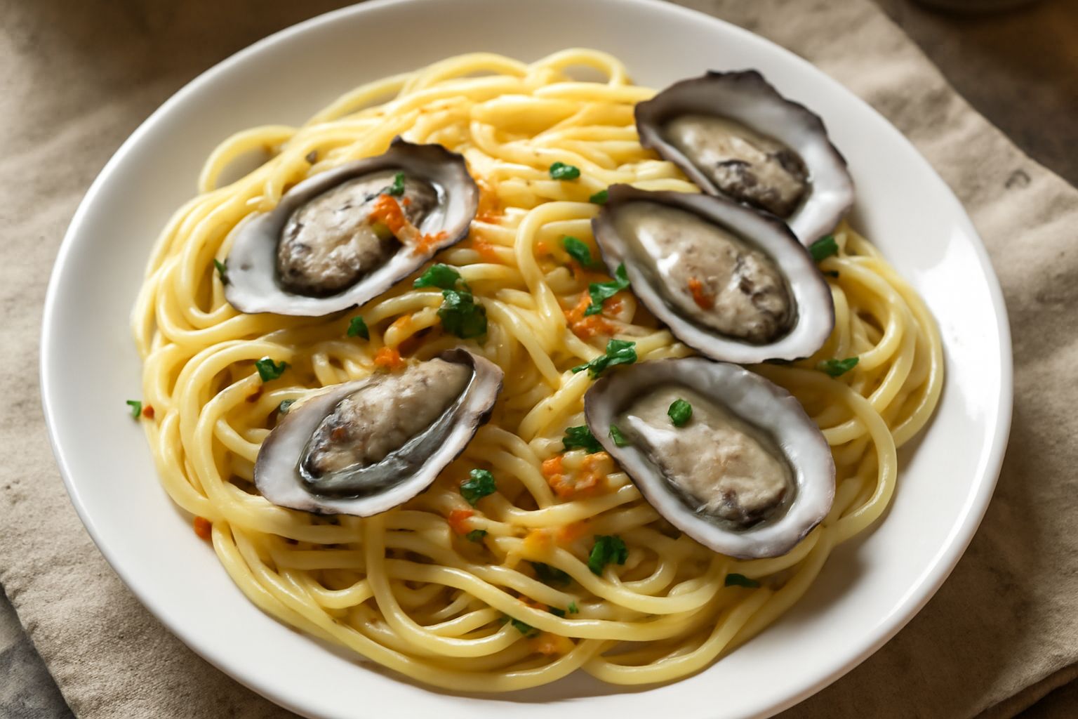 Spaghetti alle ostriche