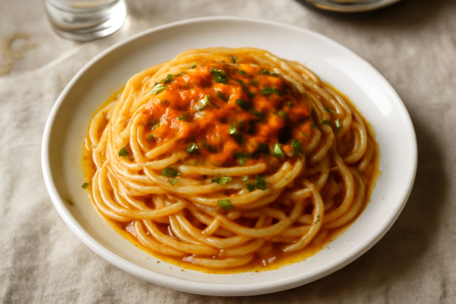 Spaghetti ca li ricci