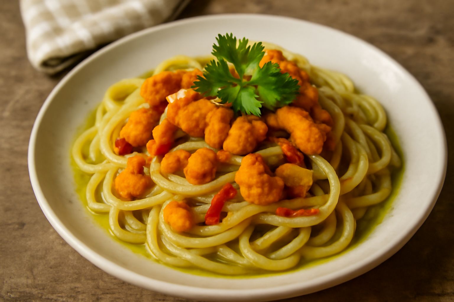 Spaghetti ca li ricci d'acqua salata