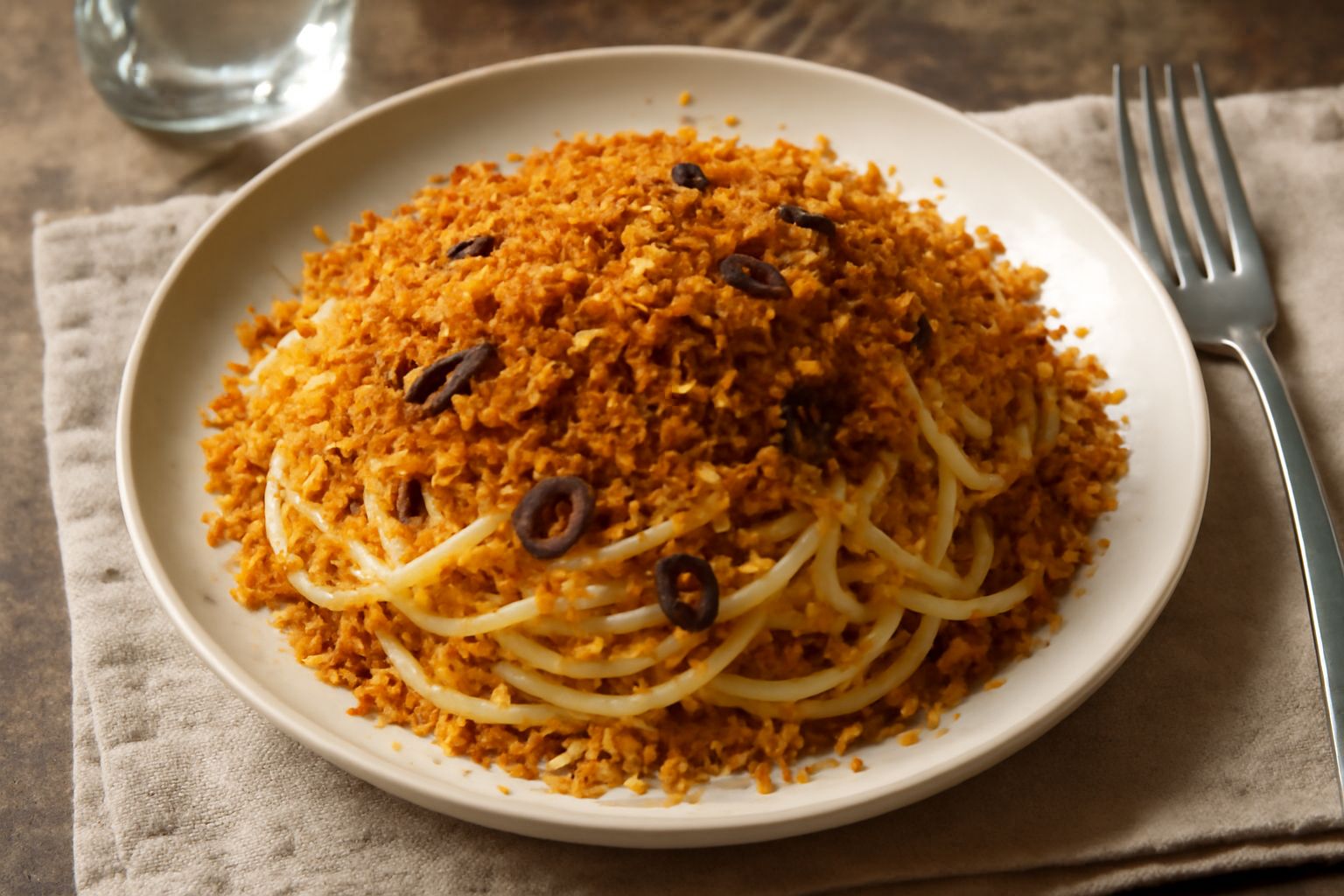 Spaghetti ca' muddica