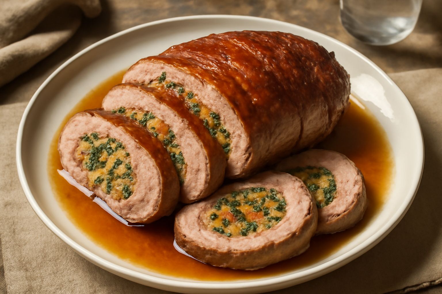 Spalla di vitello ripiena