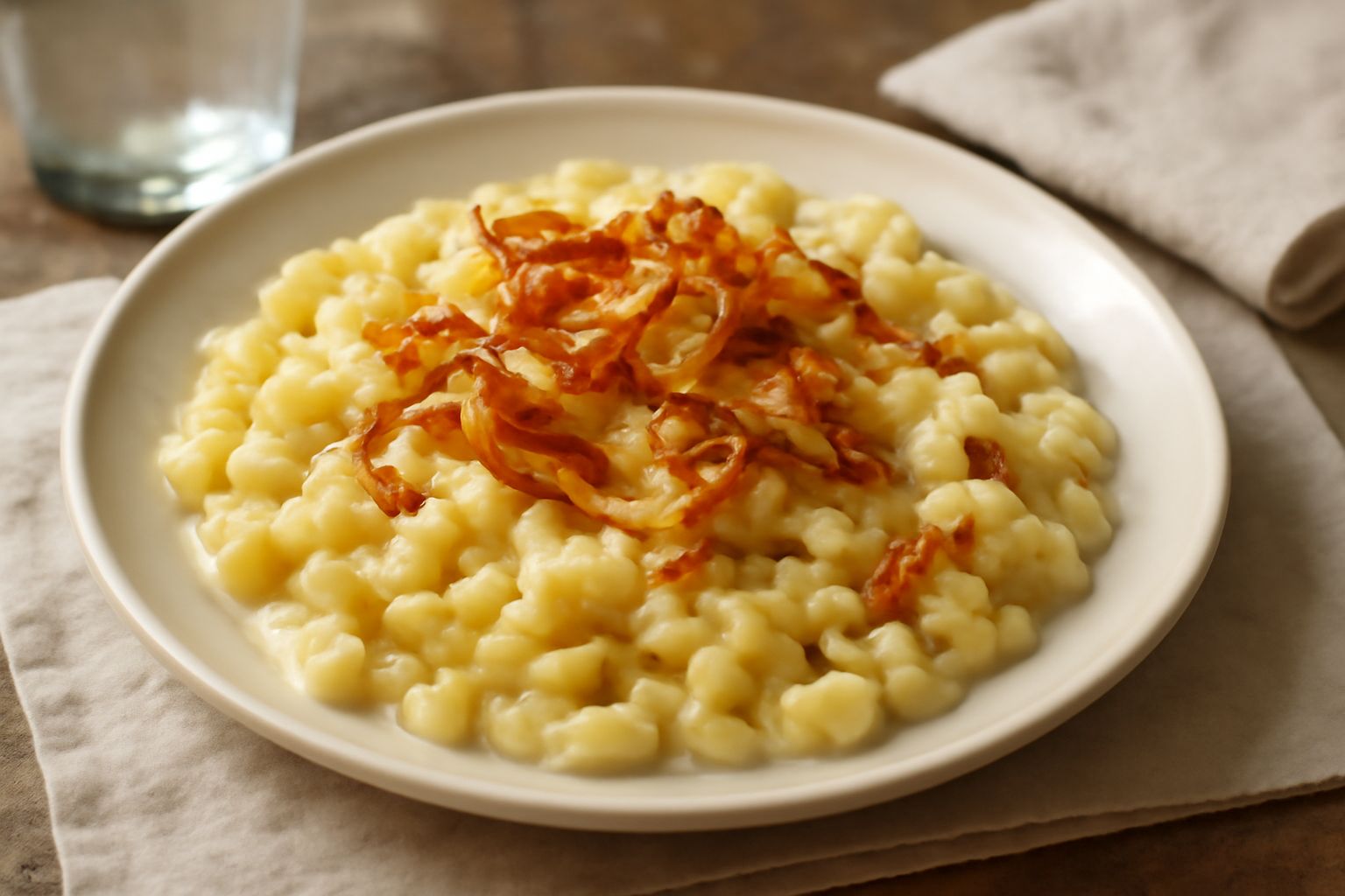 Spätzle al formaggio