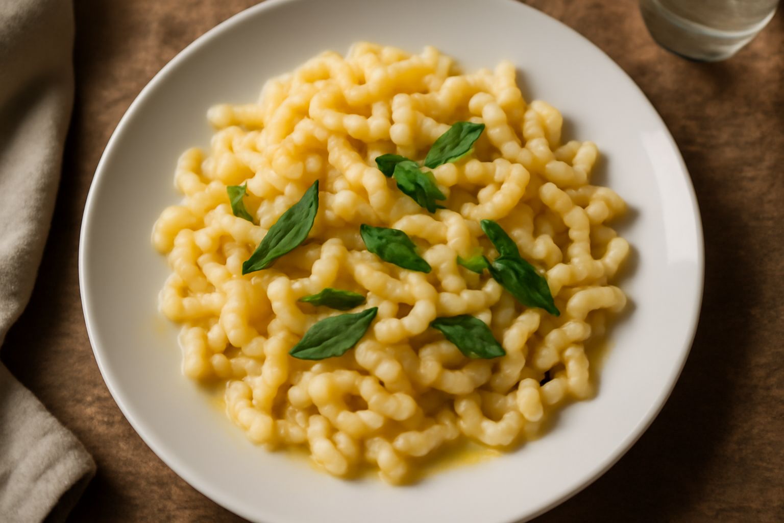 Spatzle all'uovo