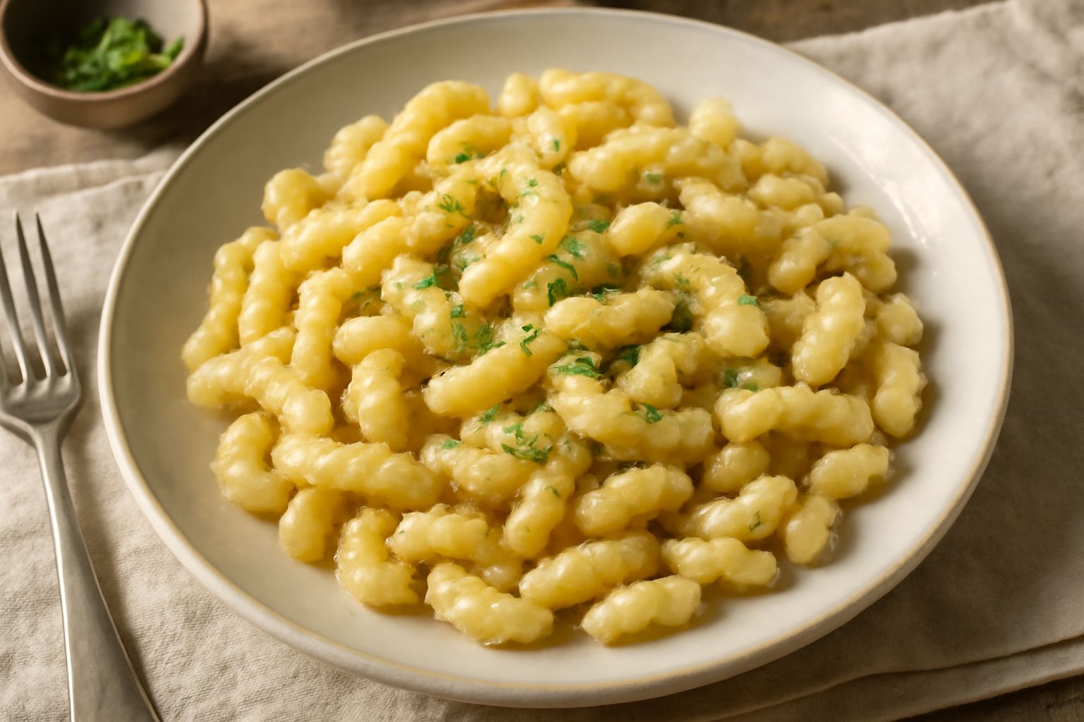 Spätzle di avanzi