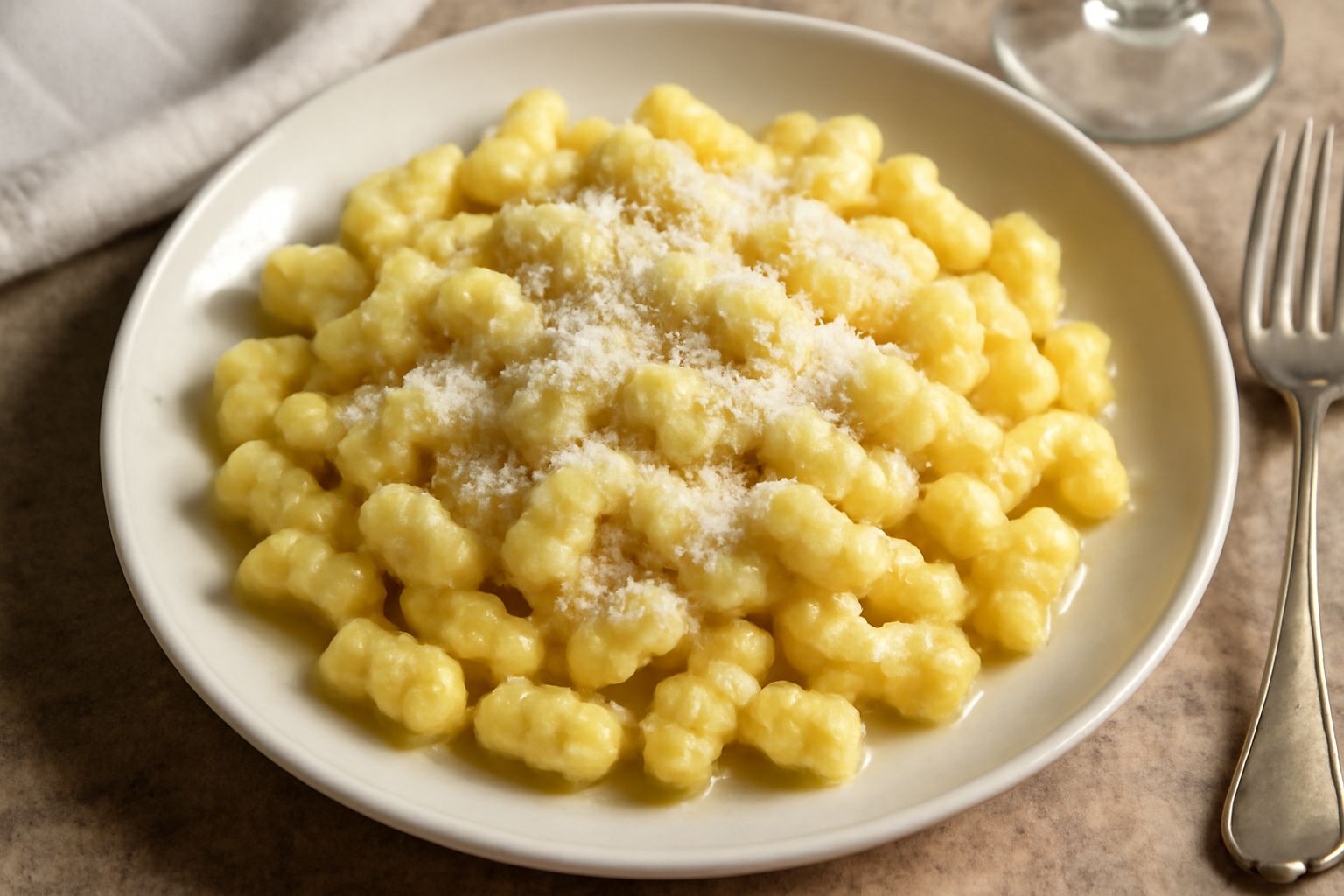 Spätzle friulani