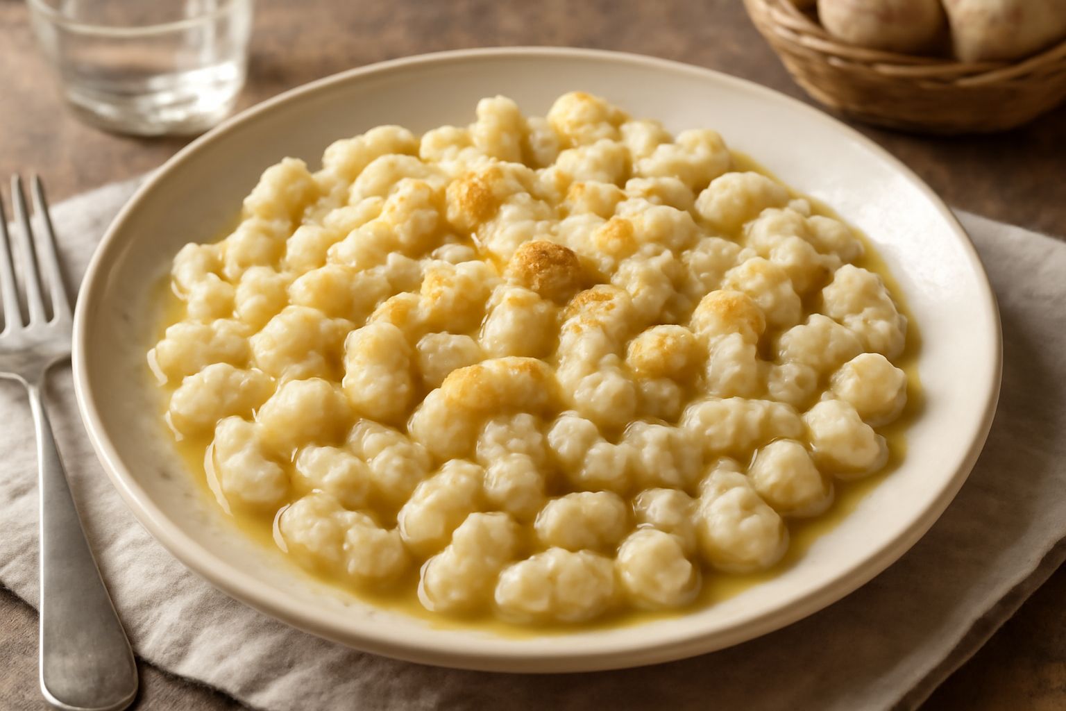 Spätzle piemontesi