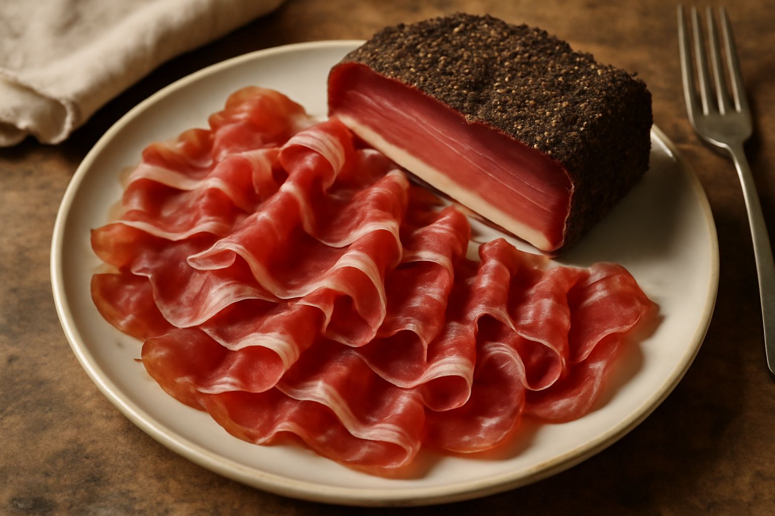 Speck d'Abruzzo: salato e affumicato per energie durature e gusto robusto