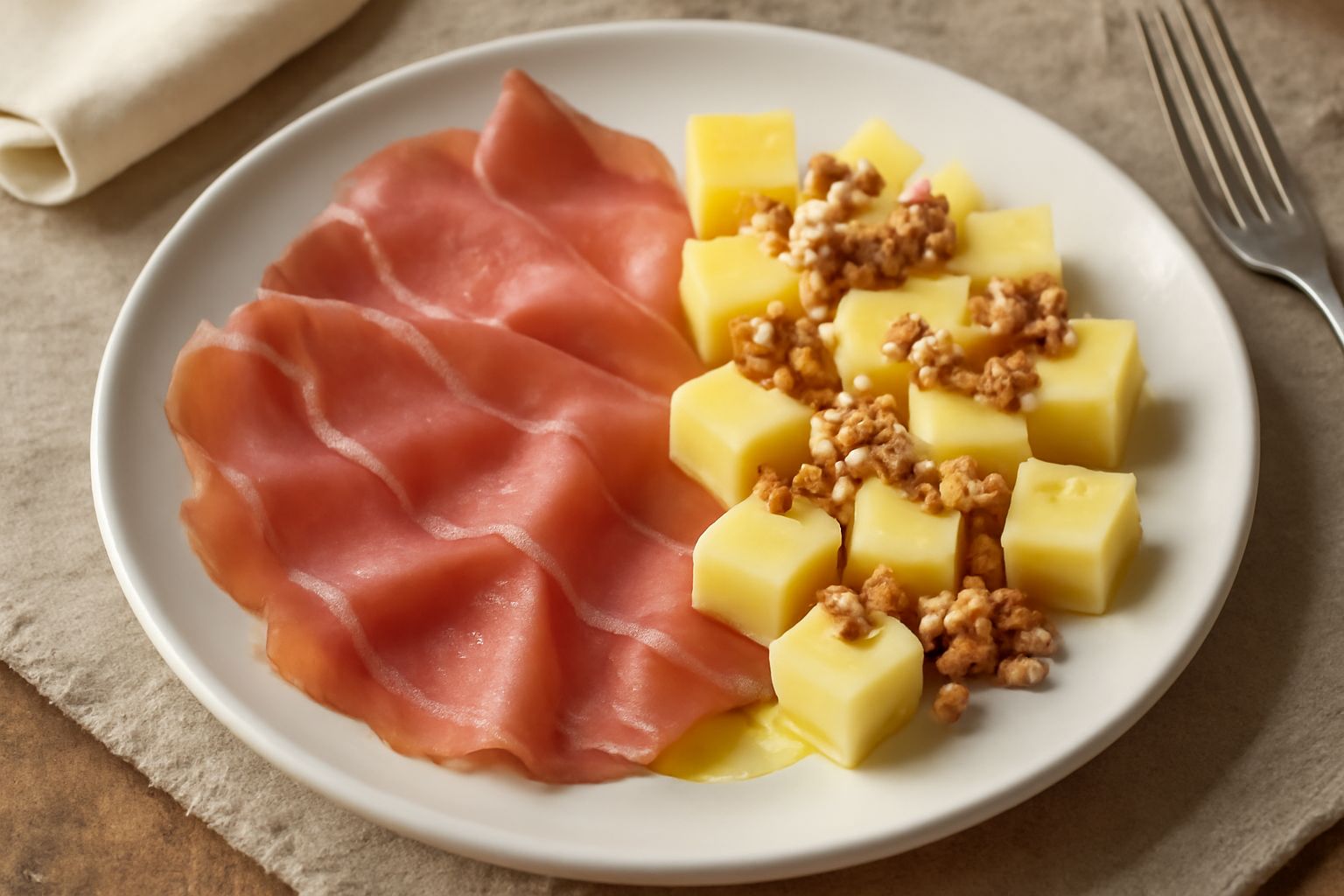 Speck e formaggio