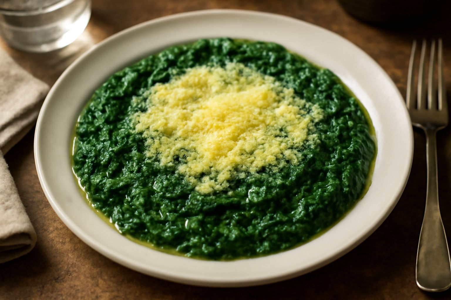 Spinaci alla bolognese