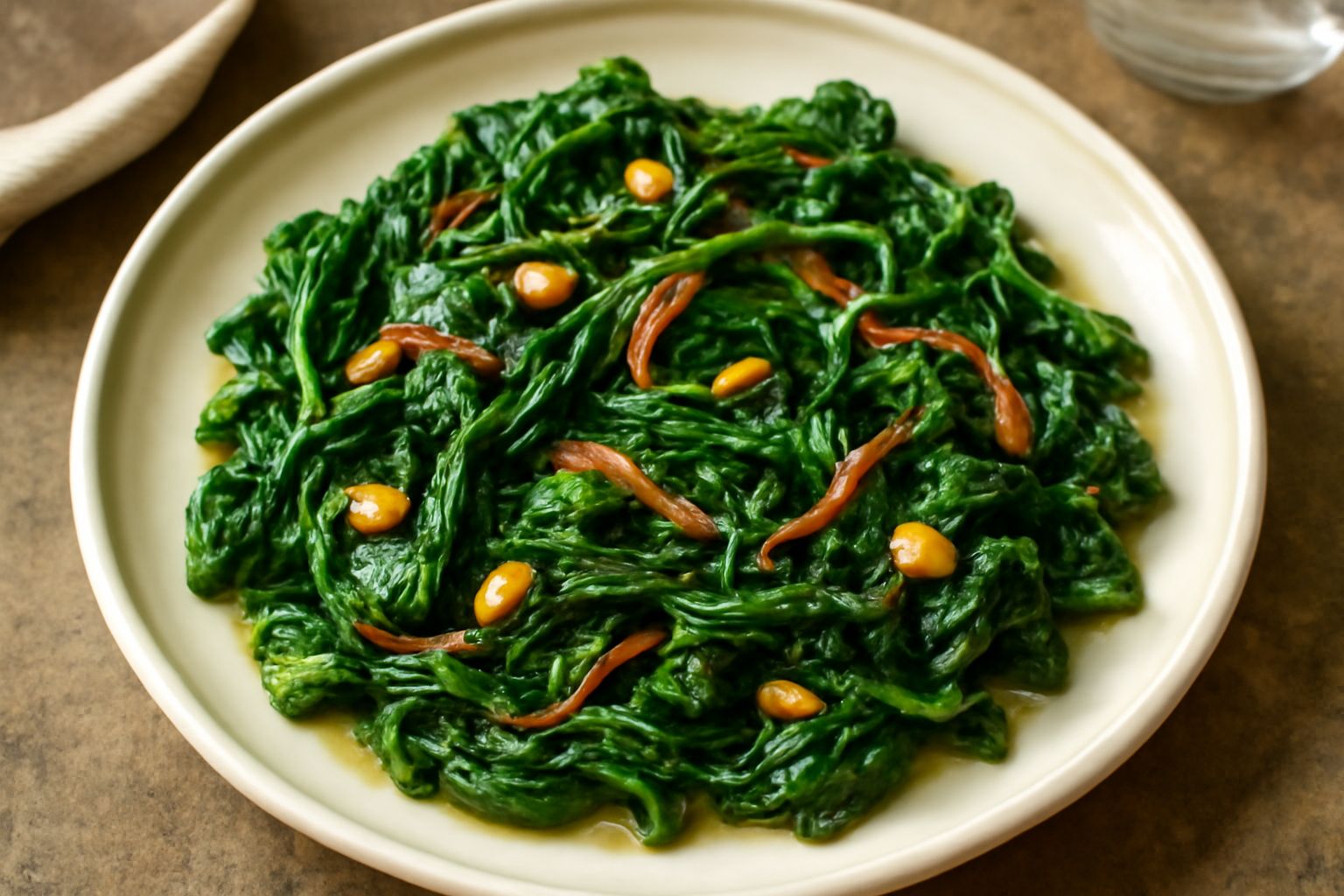 Spinaci alla piemontese