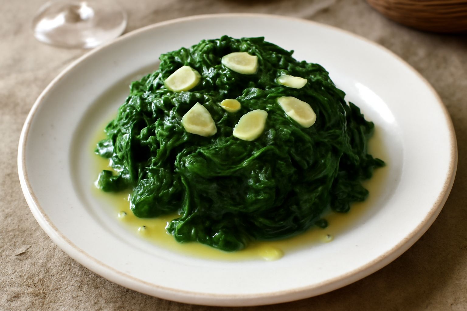 Spinaci lessati freddi