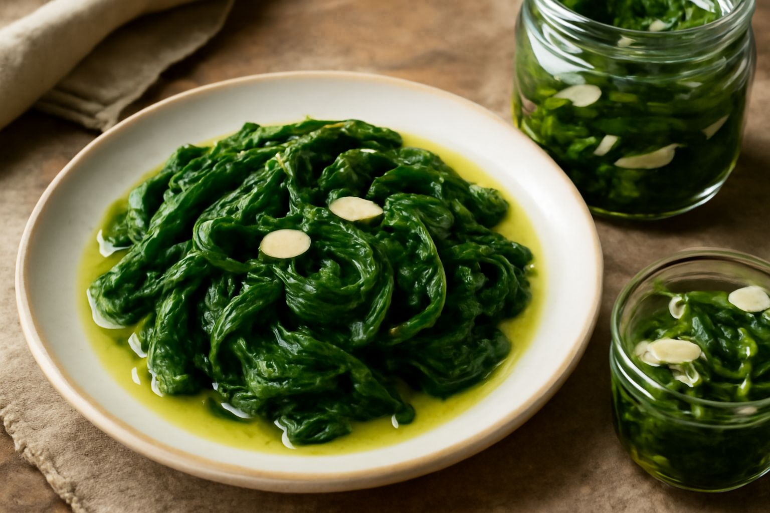 Spinaci sottolio