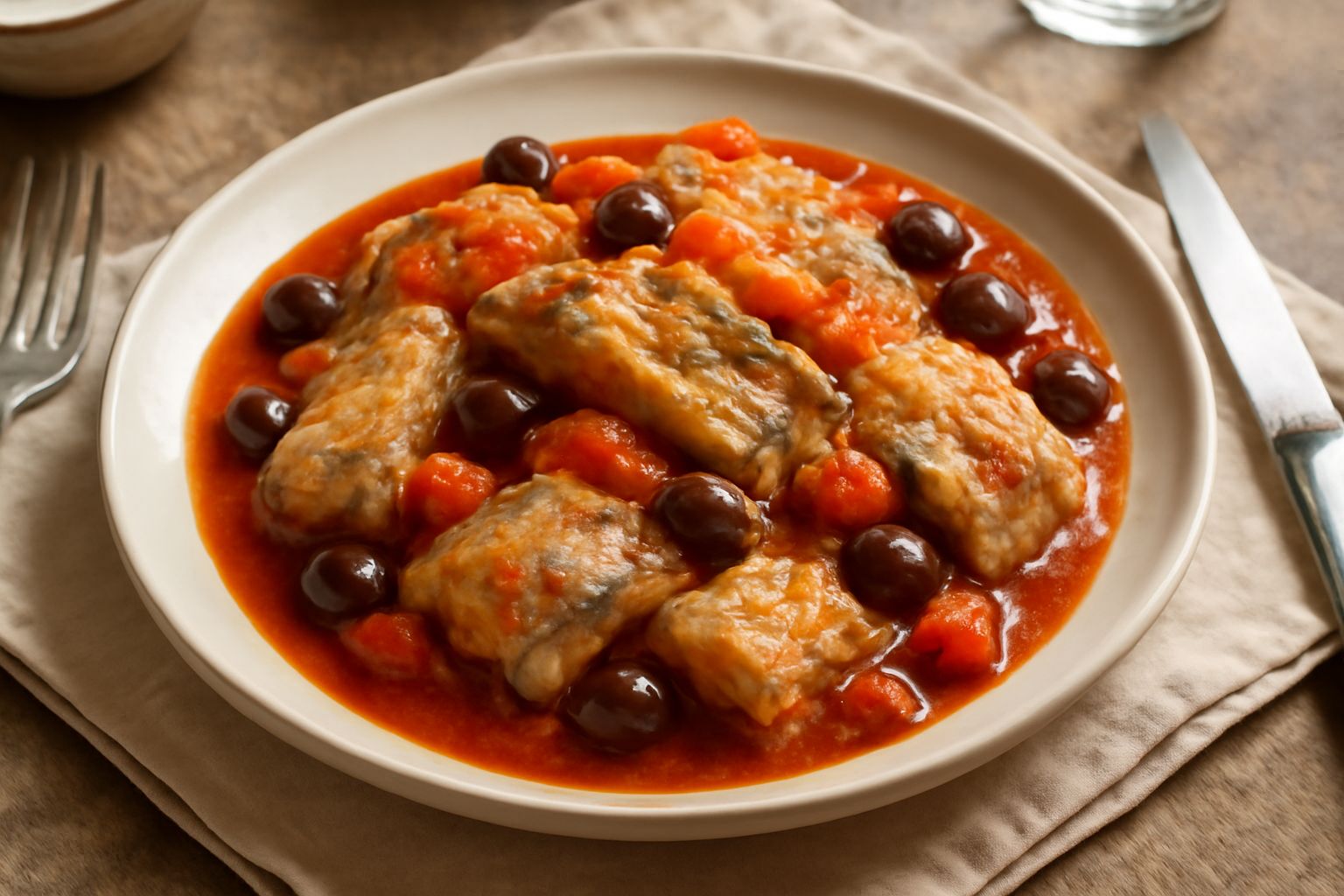 Stoccafisso alla catanese